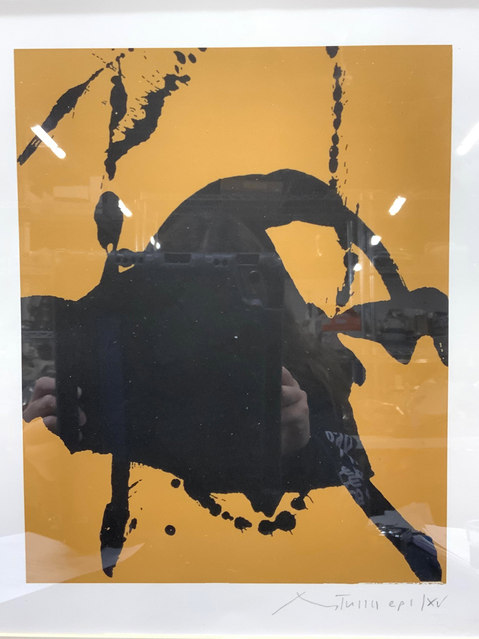 ATTR Robert Motherwell SGD Abstract lithograph (1 of 9)