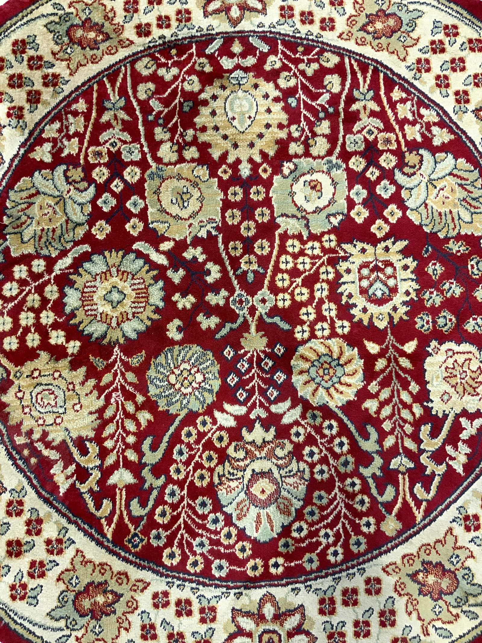 Vintage Fringed Oriental Wool Area Rug (1 of 7)