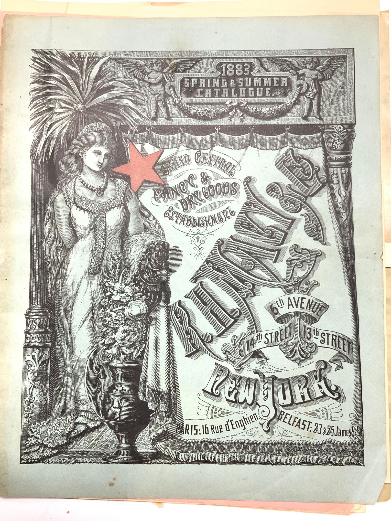 Antique & Collectible  Macy’s Catalog 1883 (1 of 16)