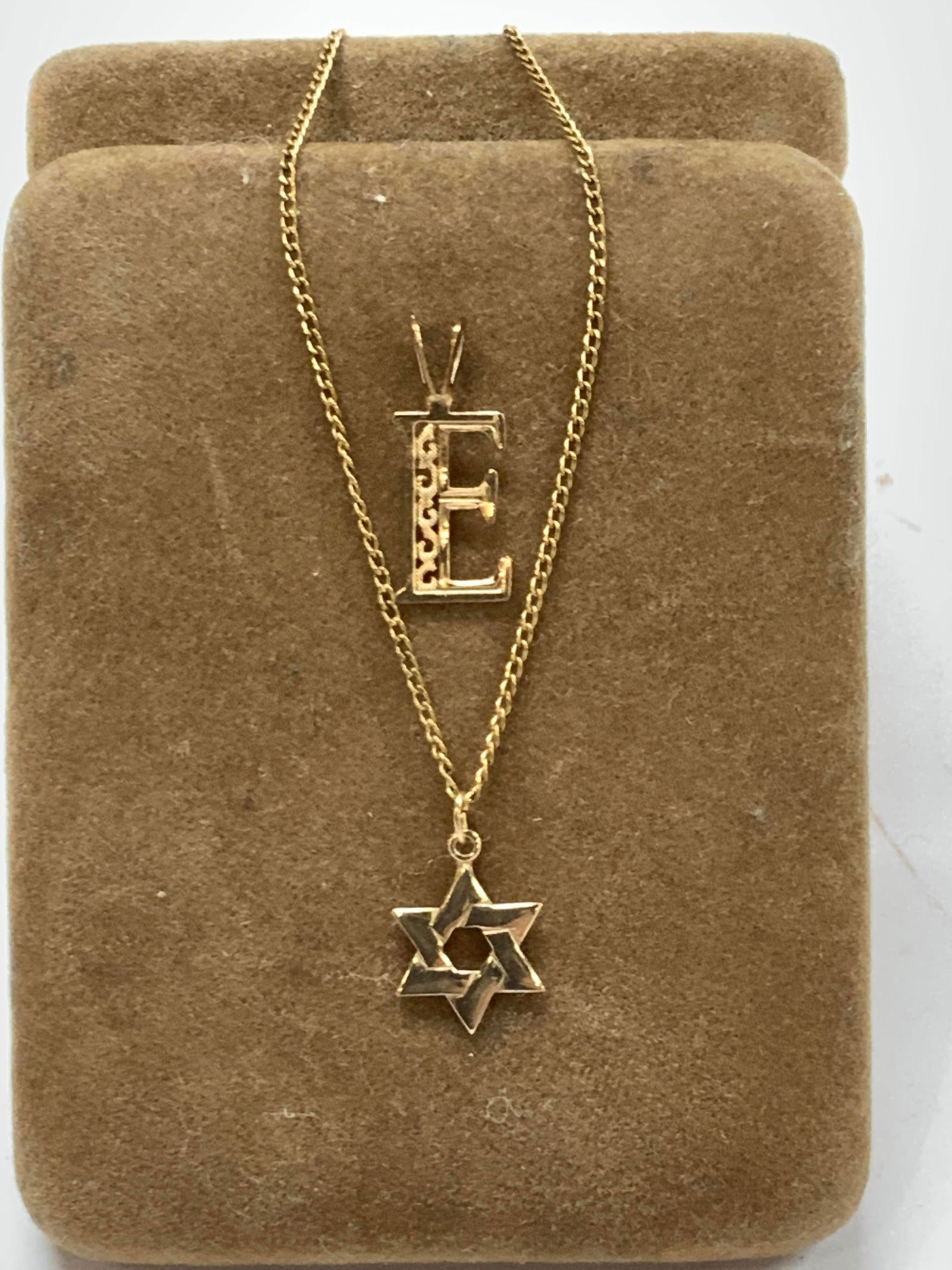 14K Gold Pendants, CA Co. 12k Gold F Chain, 3 (1 of 7)