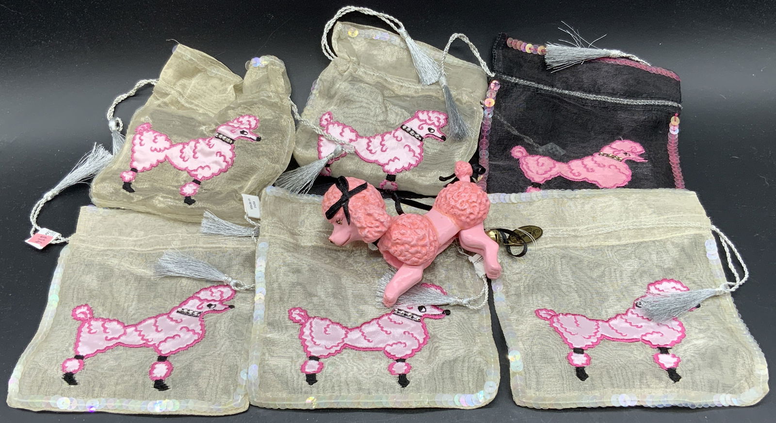 Lot 7 KATHERINES COLLECTION Poodle Figural & Bags (1 of 11)