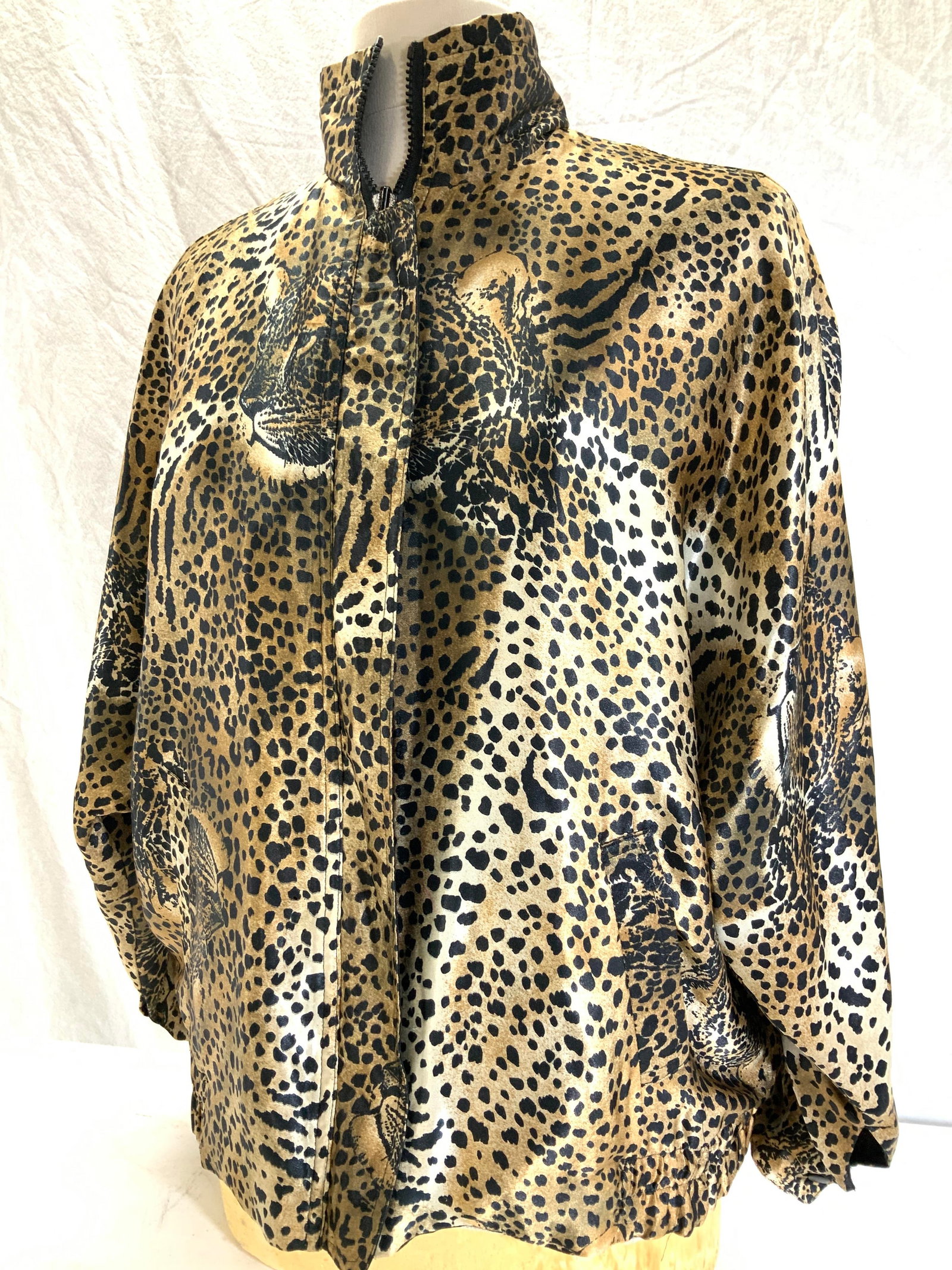 Leopard Face and Leopard Print Reversible Jacket (1 of 6)