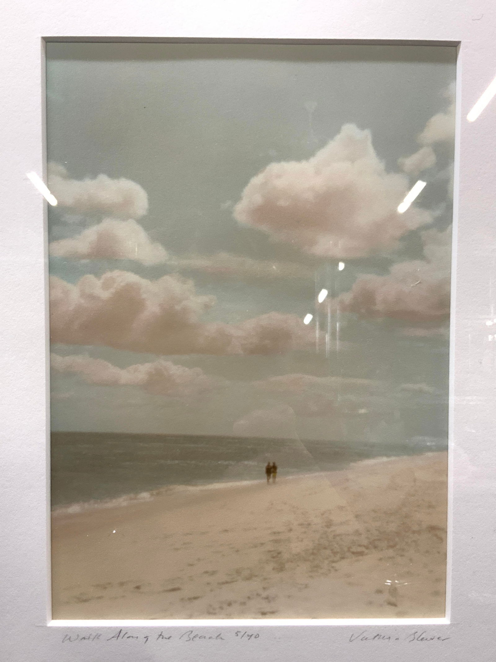 Walk Along The Beach Signed Serigraph (1 of 7)