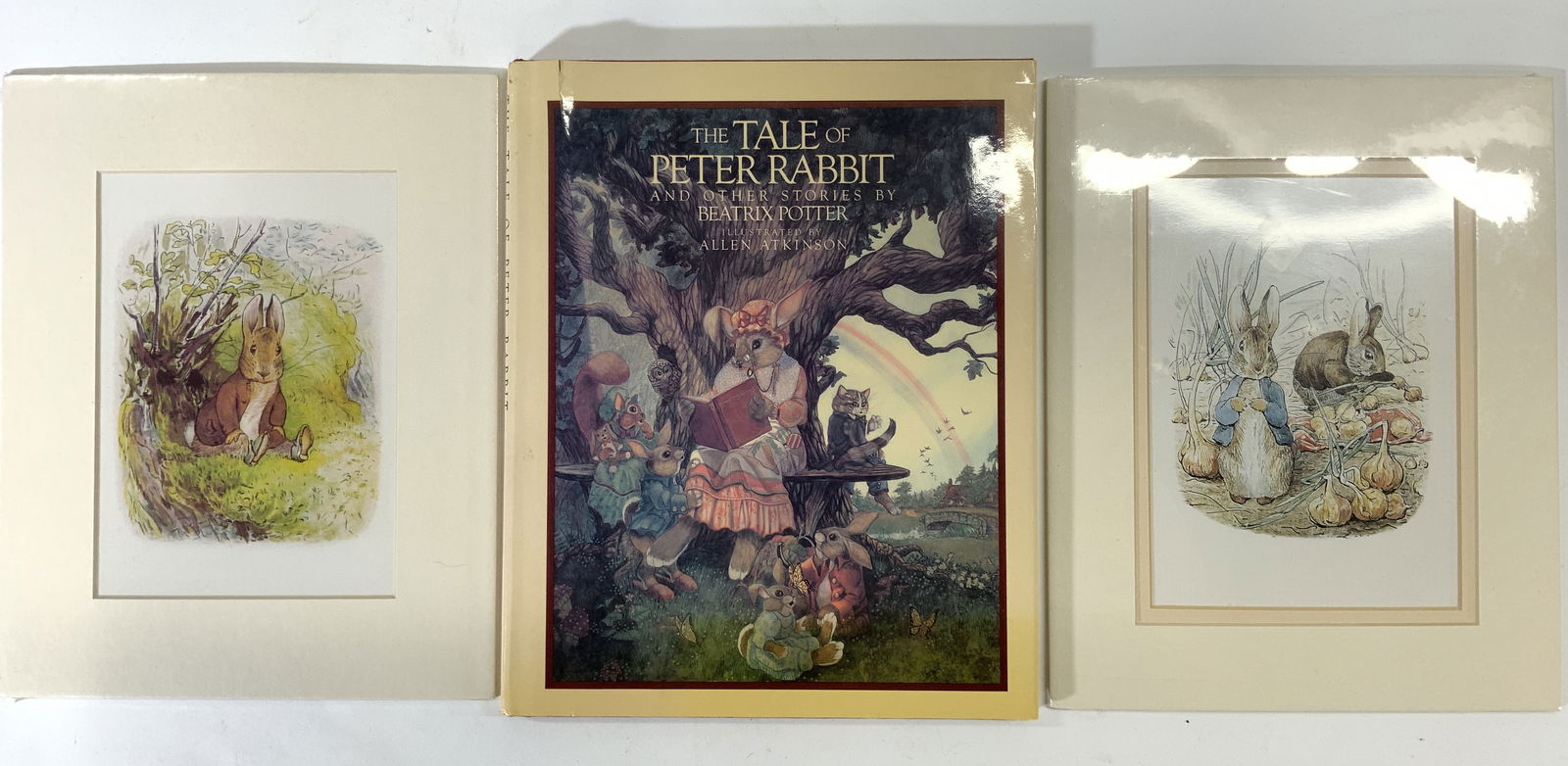 PETER RABBIT Vintage Book & 2 Prints (1 of 8)