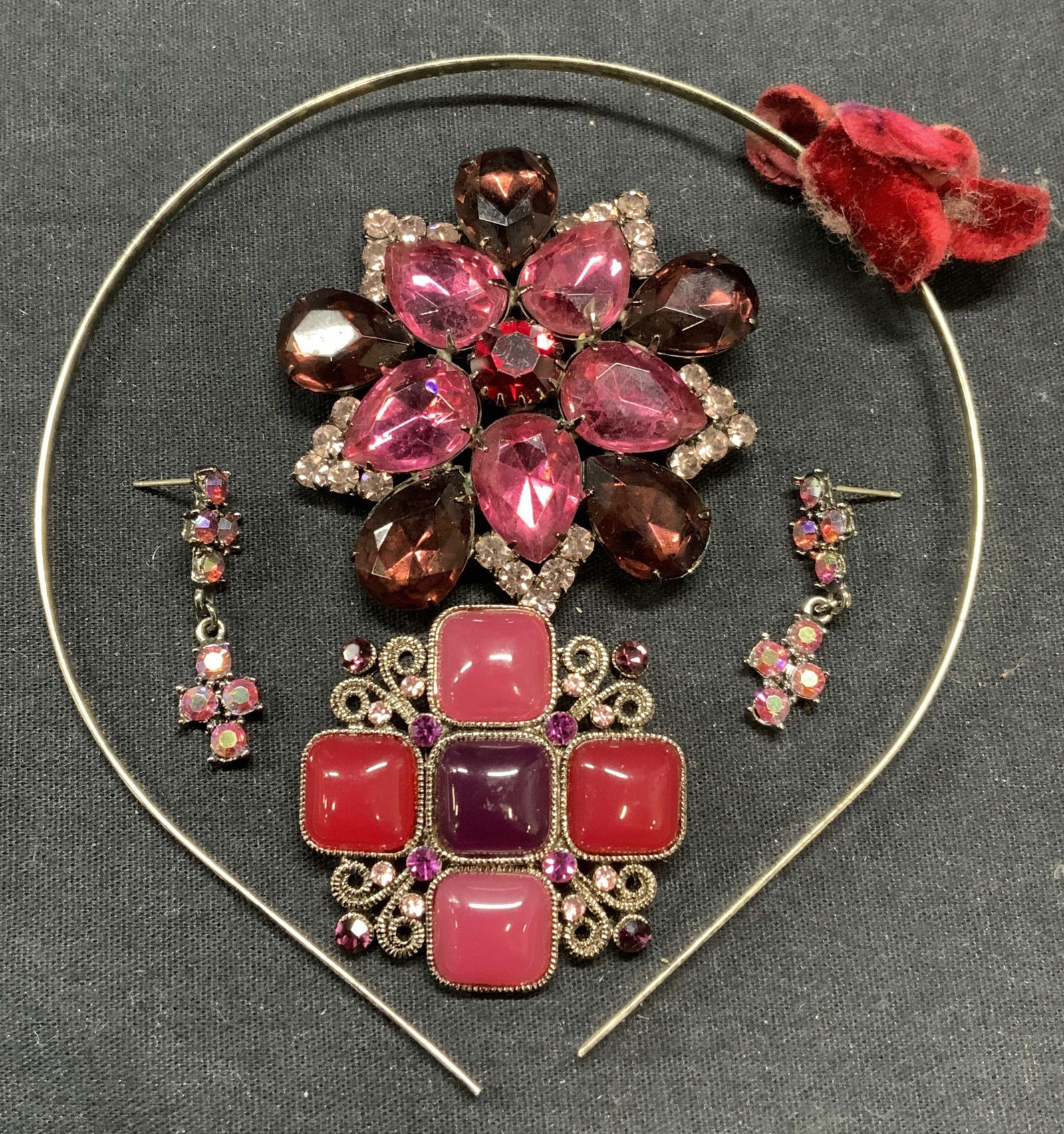 4 Hobe Crystal Brooch, Pendant, Earrings, More (1 of 10)