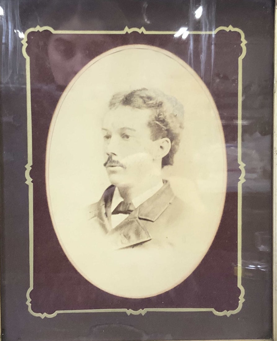 Framed Portrait Of Man Lithograph (1 of 10)