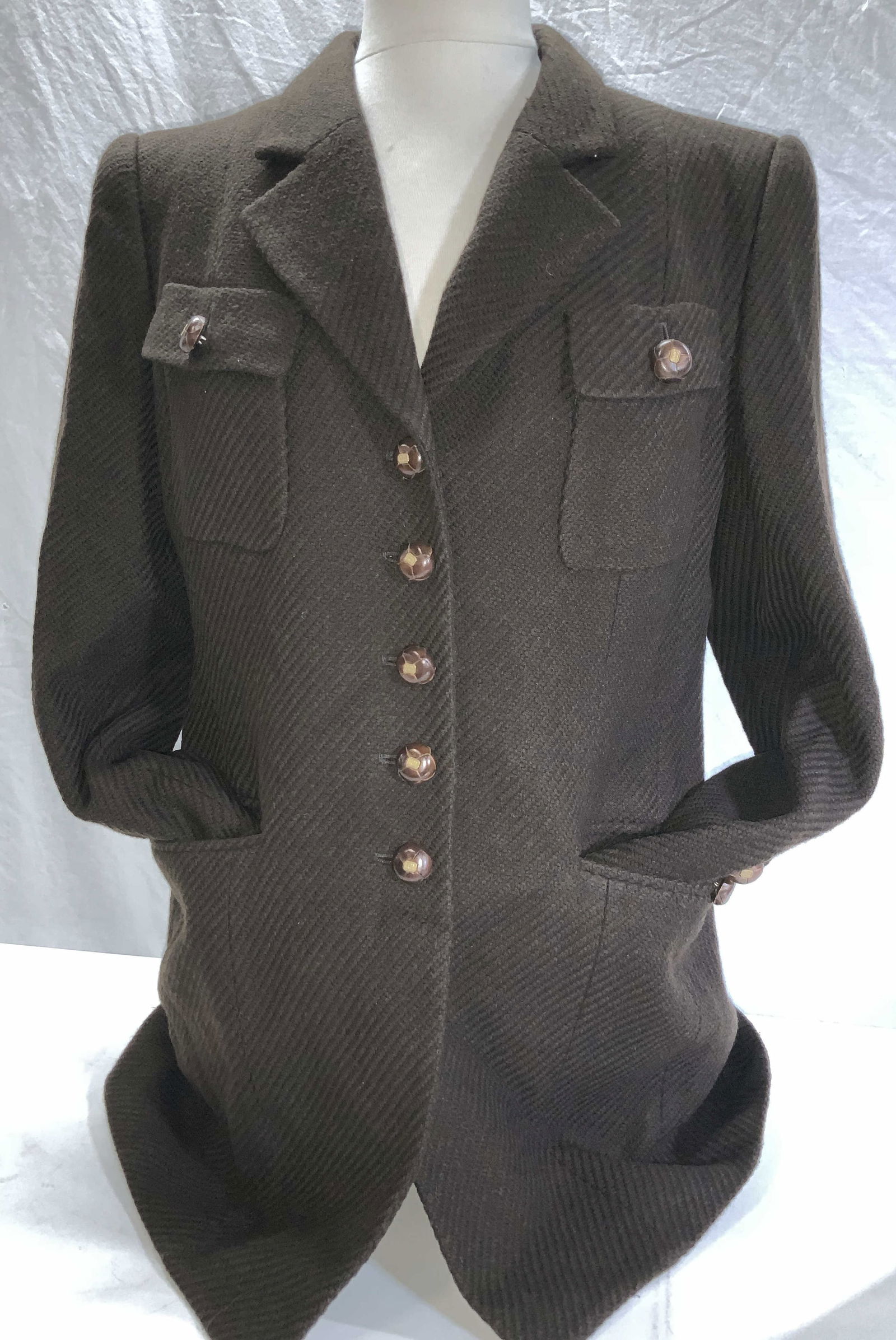 Rena Lange Wool Cashmere Blazer (1 of 7)