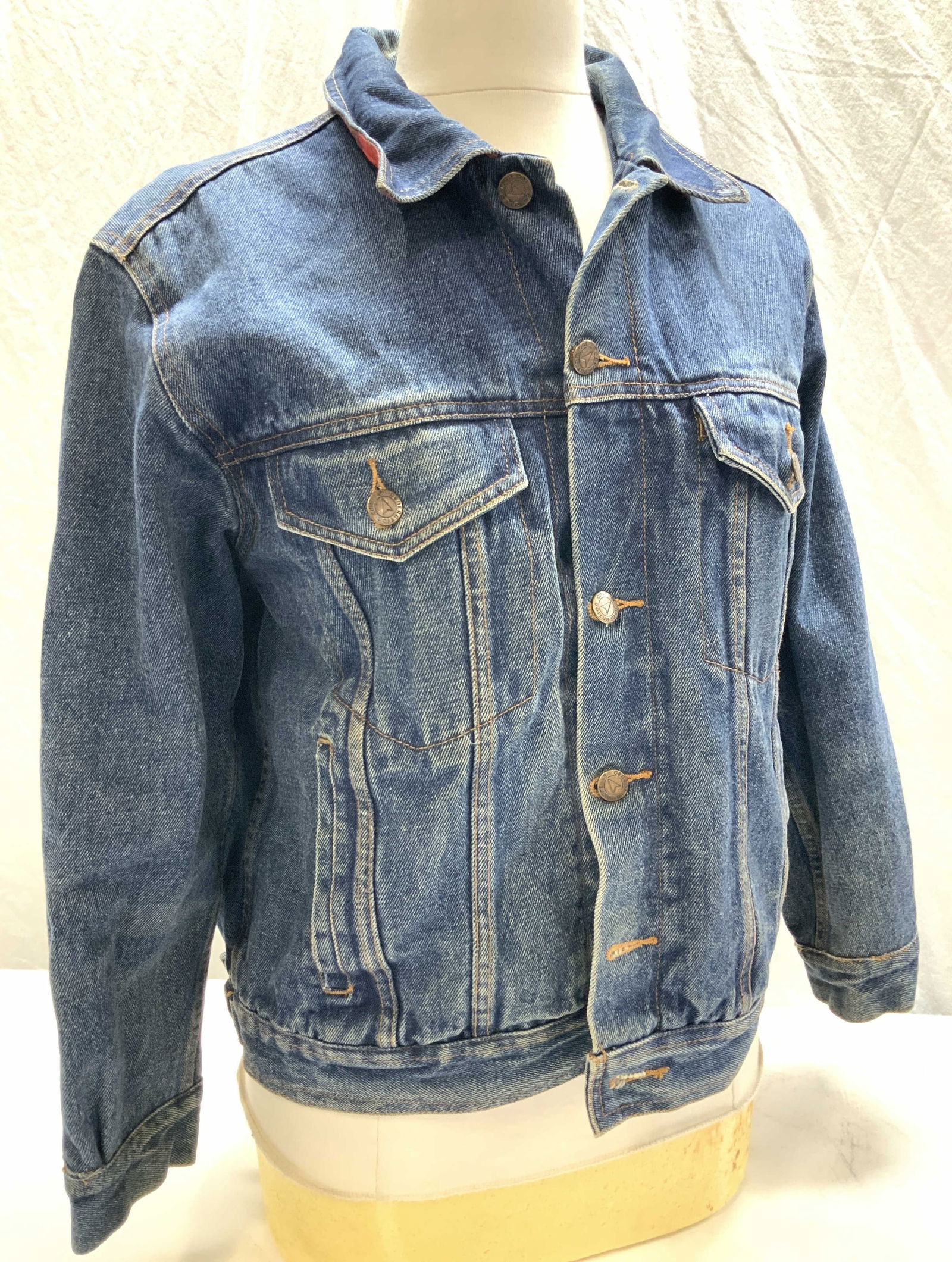 Generation One Jean Jacket w Plaid Lining (1 of 6)
