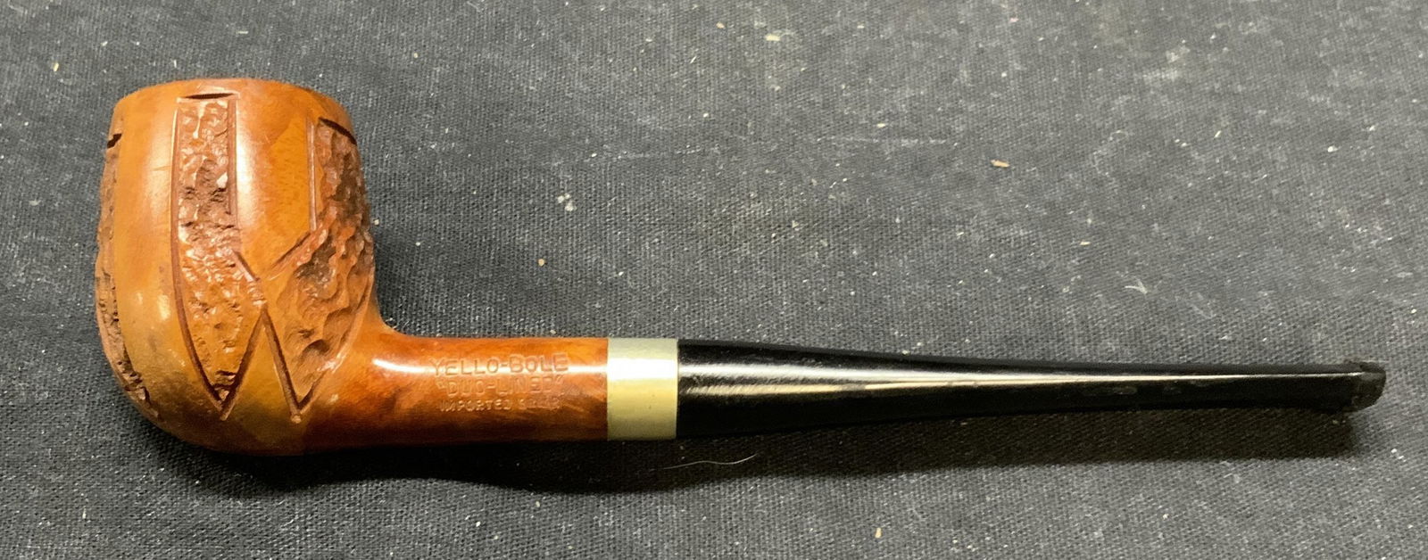 Vintage Yello Bole Briar Wood Pipe (1 of 6)