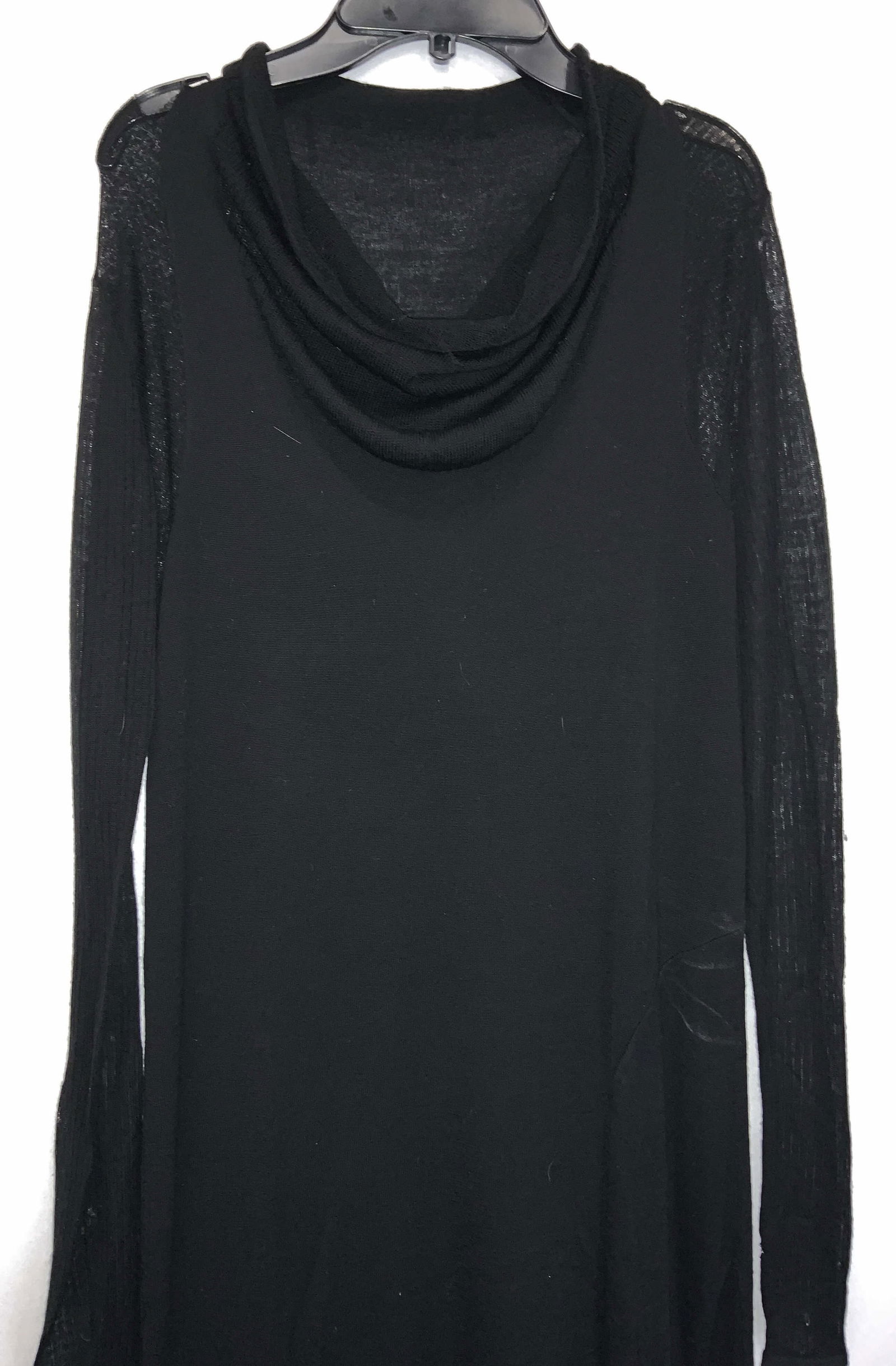 Ankle Length Thin Cashmere/ Wool Blend Maxi Dress (1 of 7)