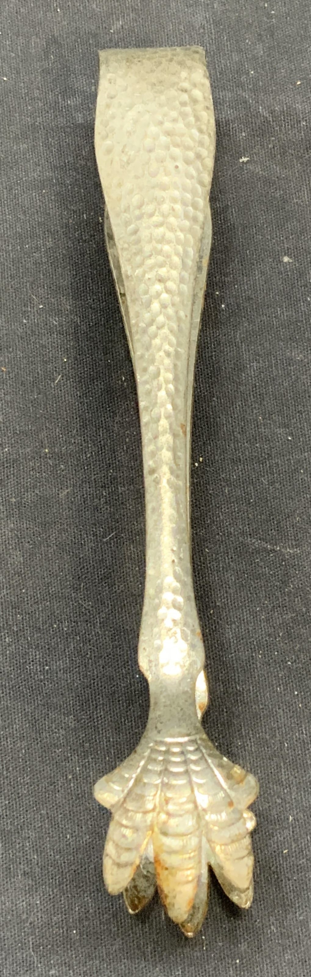 Vintage Silver Tone Talon Tongs (1 of 6)