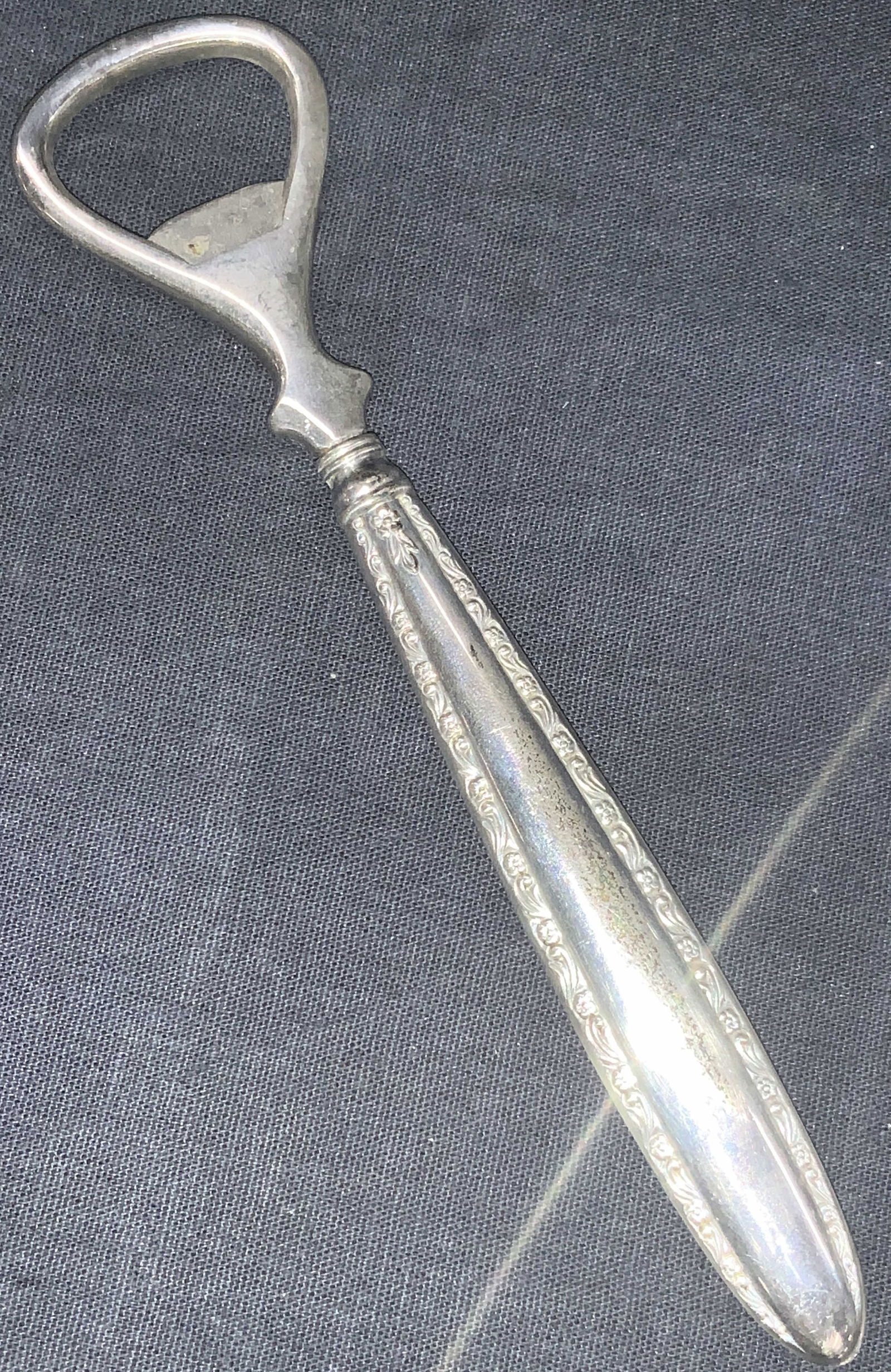 Vintage Sterling Handled Bottle Opener (1 of 6)