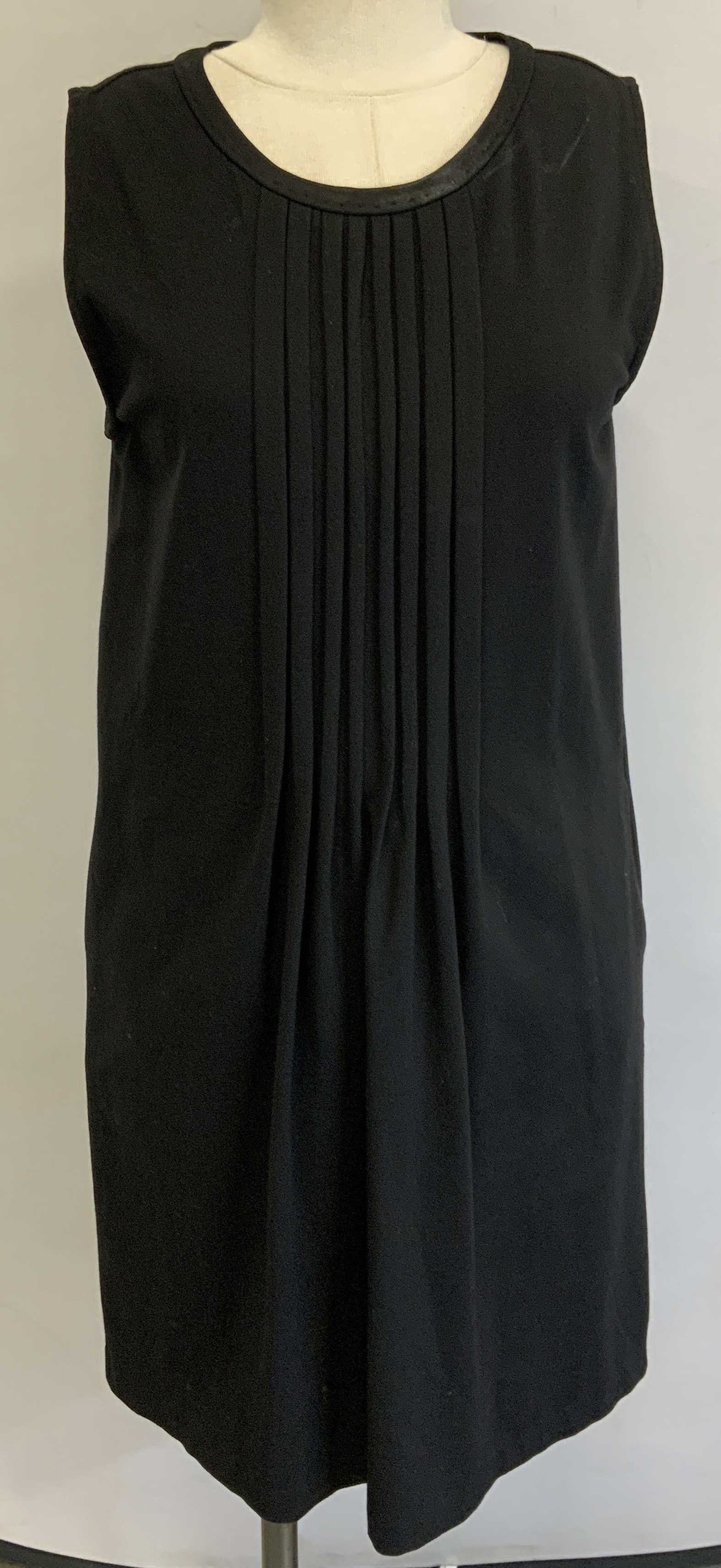Piazza SEMPIONE Black Sleeveless Dress, Italy (1 of 7)