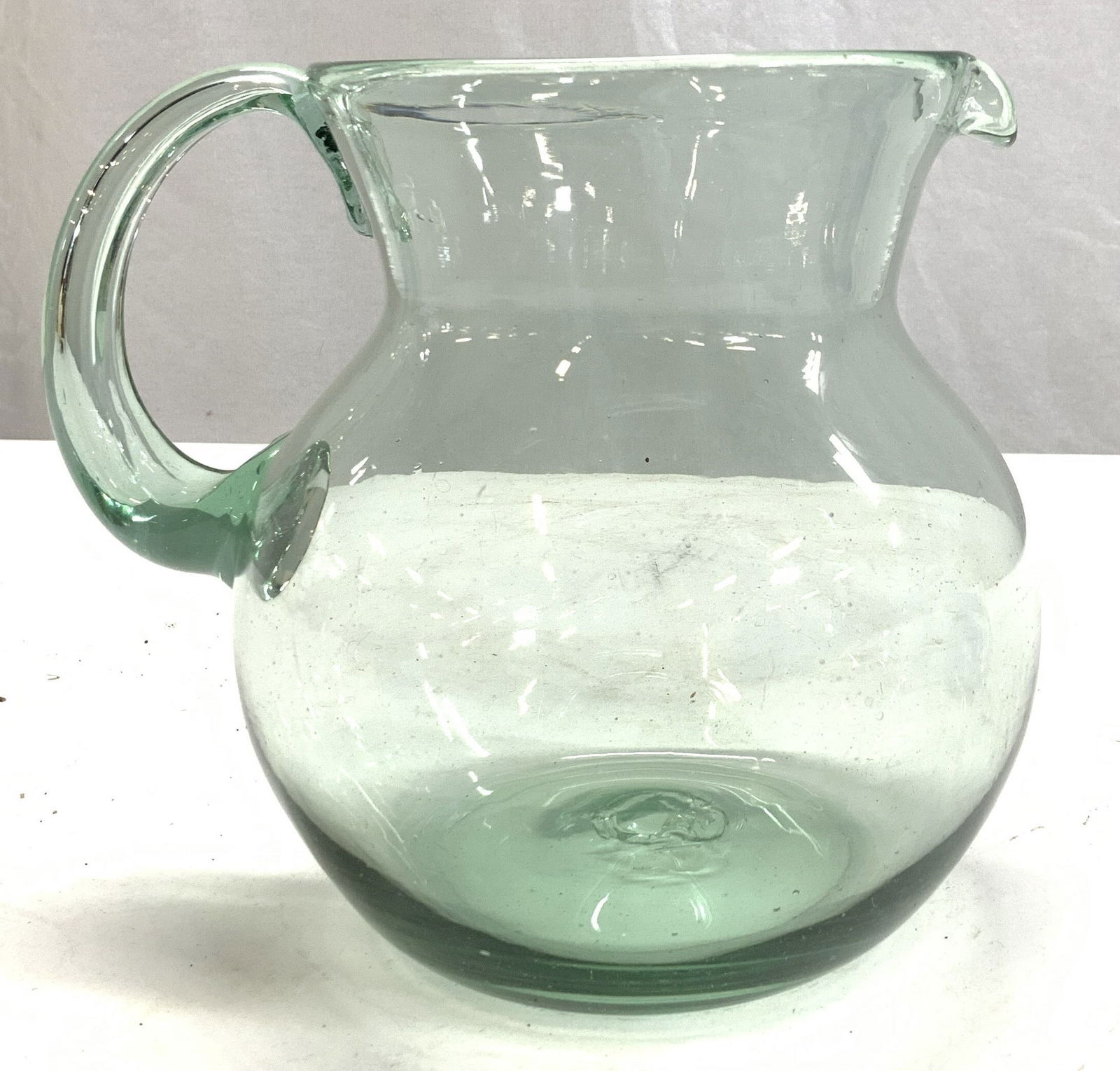 Blown Glass Beverage Jug (1 of 6)