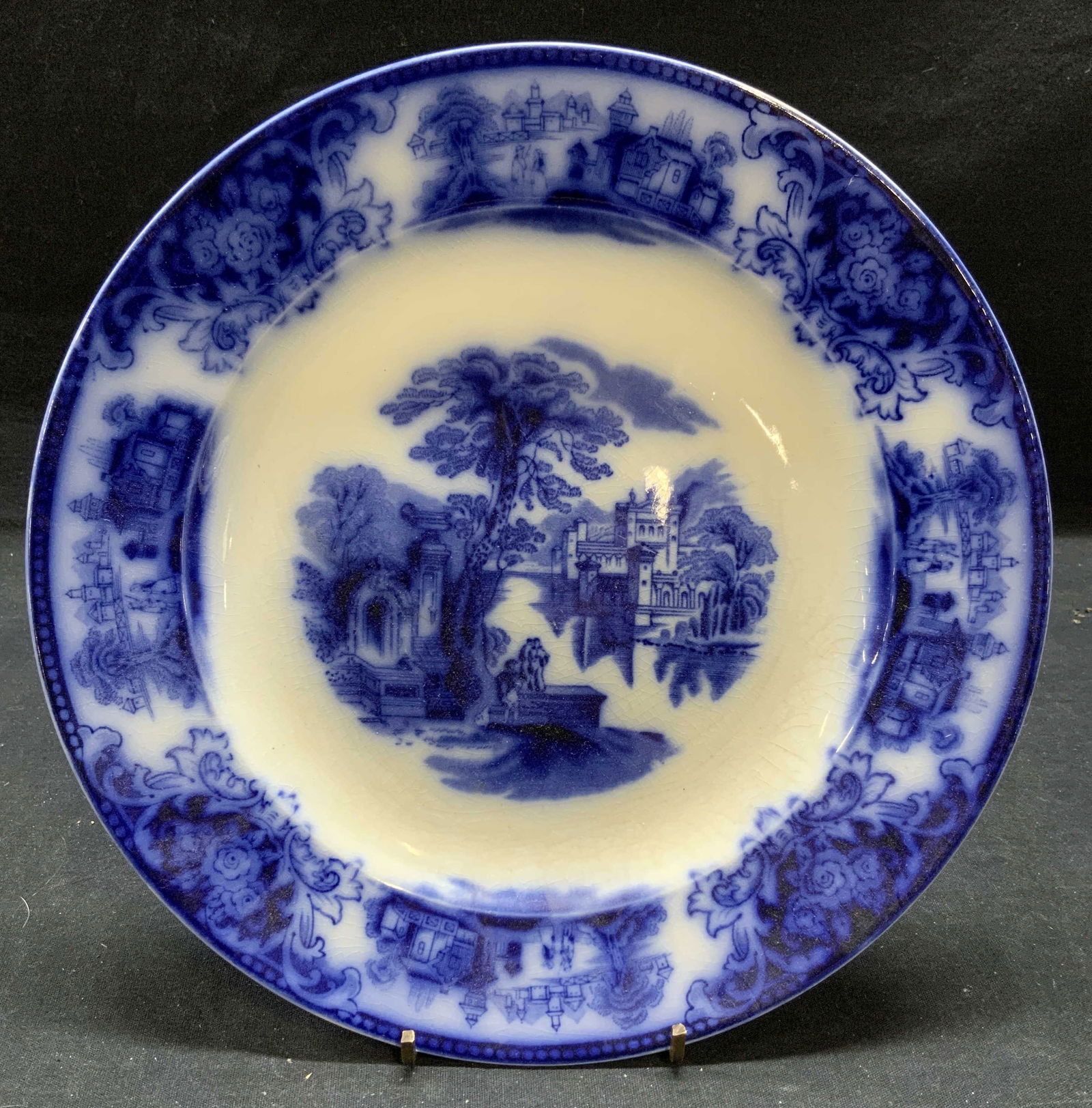 Antique W H Grindley Shanghai Ceramic Plate (1 of 7)
