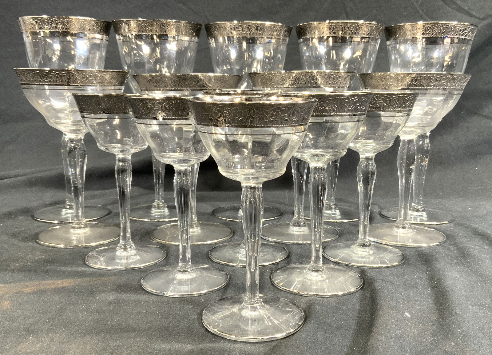 GLASTONBERY RAMBLER Set 15 Assort Gls Stemware (1 of 6)