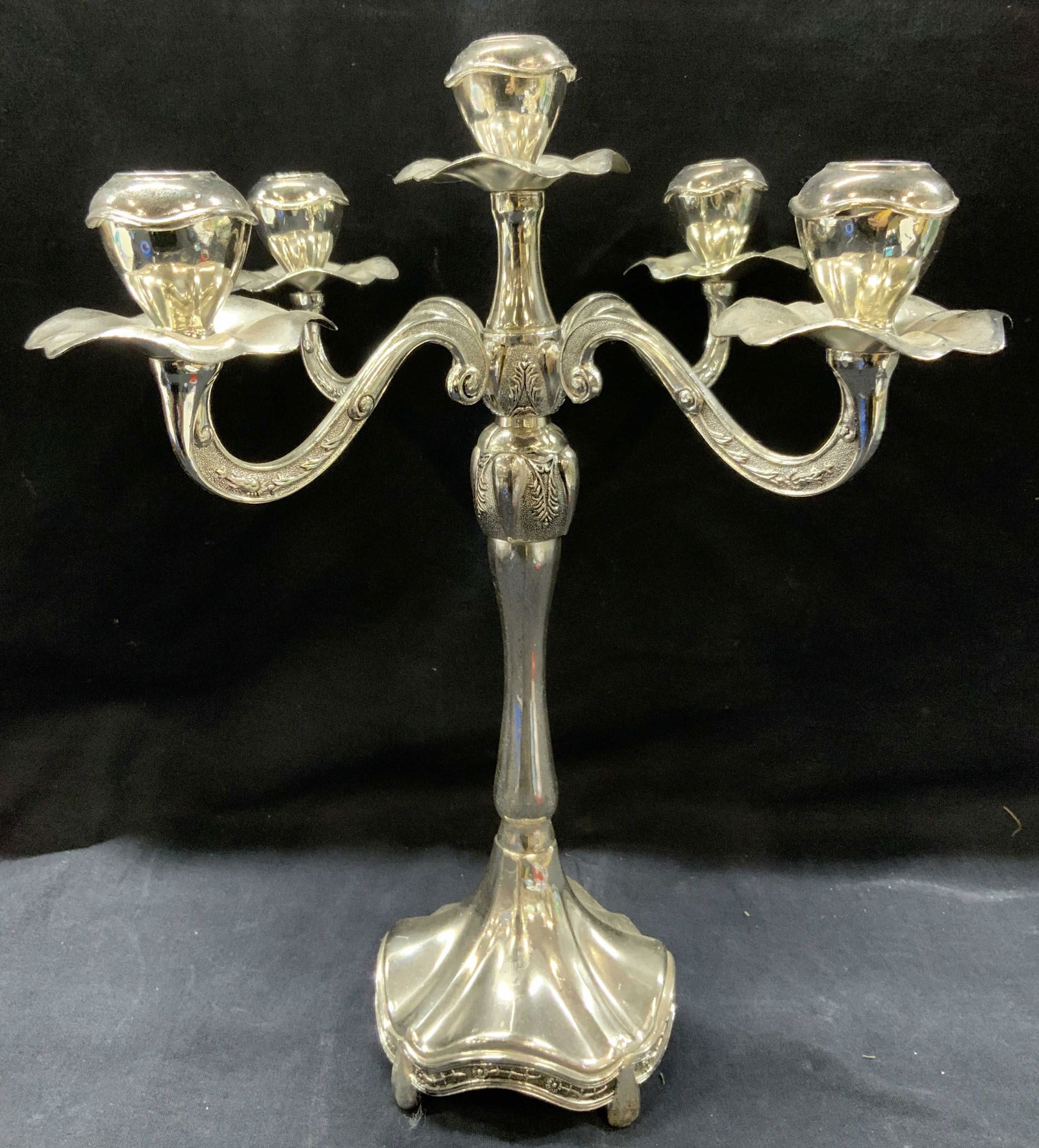 Vintage Silver Plate Candelabrum (1 of 7)