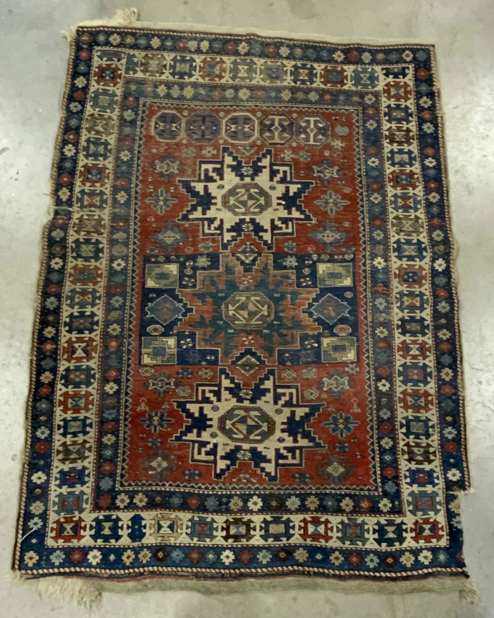 Vintage Hand Knotted Oriental Rug (1 of 10)