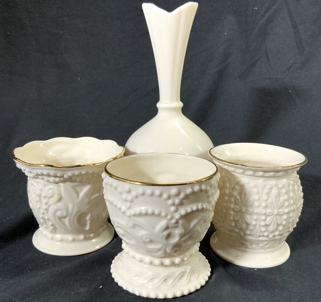 LENOX Lot 4 Assorted Vessels Vases (1 of 6)