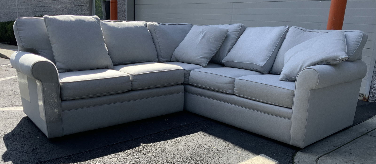 COUNTRY WILLOW 2 Piece Sectional Sofa (1 of 8)