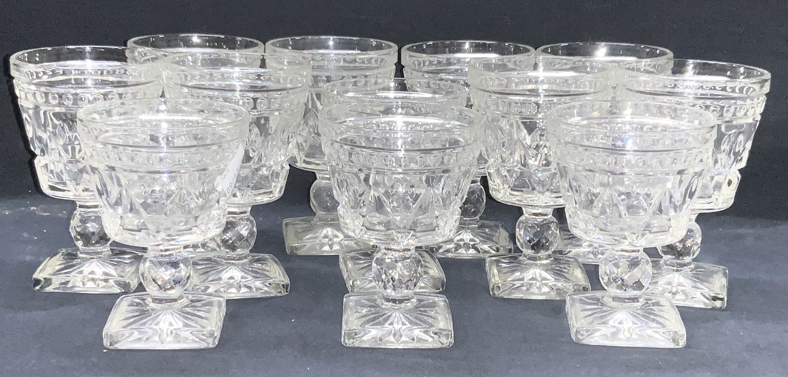 Set 12 Clear Glass Stemware (1 of 6)