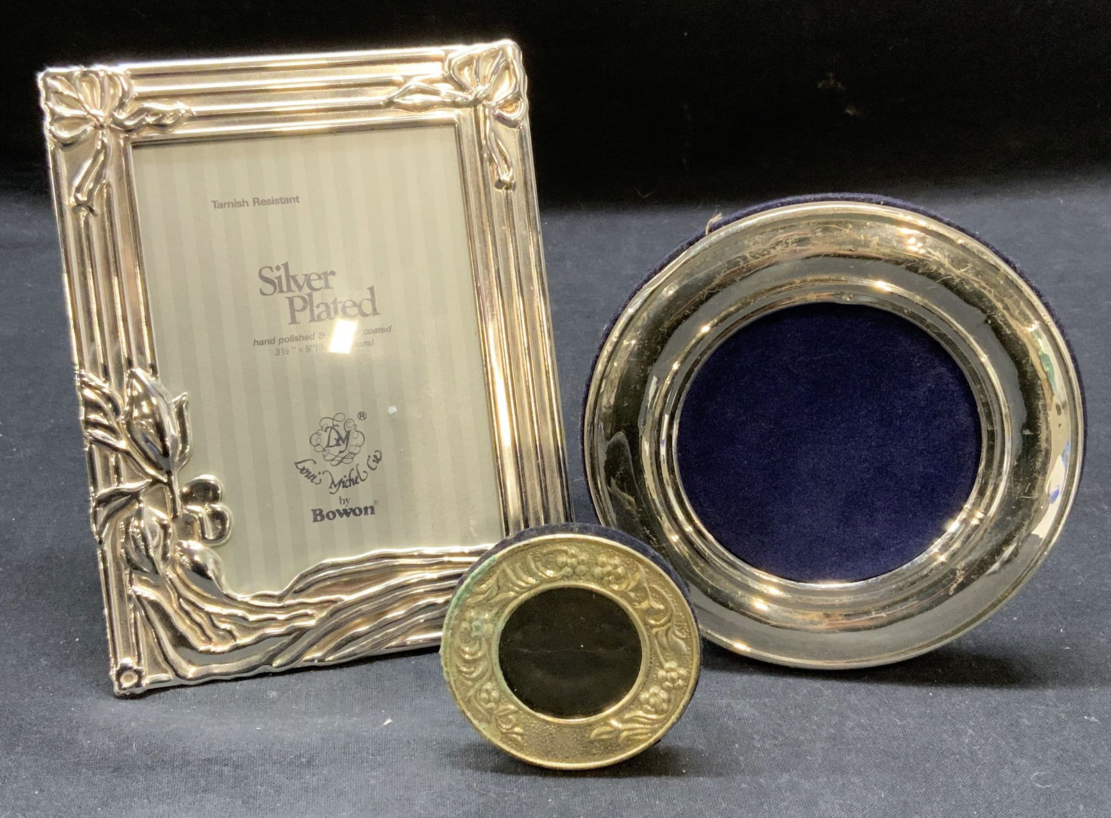 3 Sterling Silver & Silver Pl Picture Frames (1 of 8)