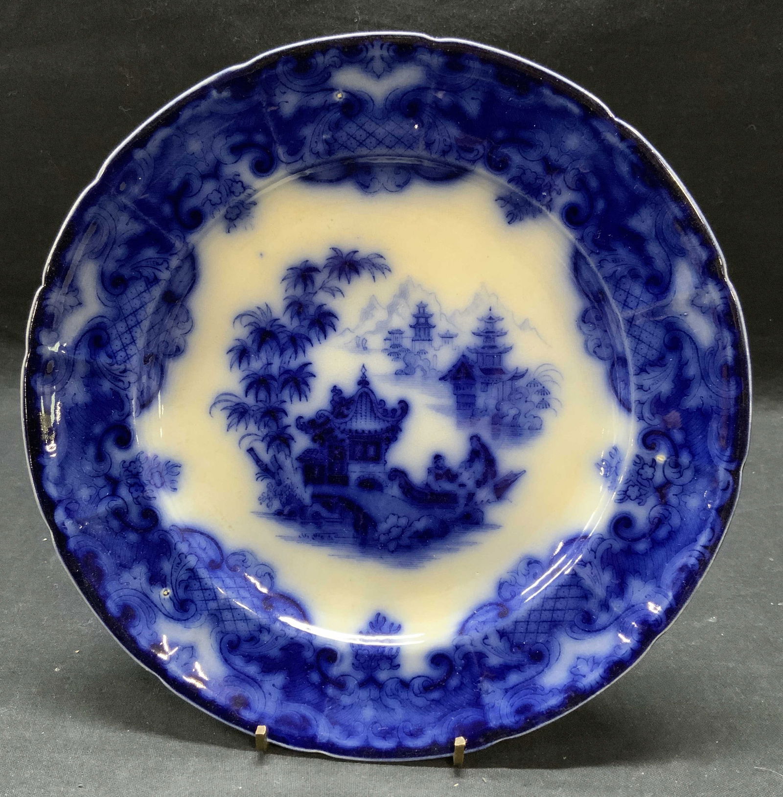 Antique TJ & J Mayer Formosa Ceramic Plate (1 of 7)