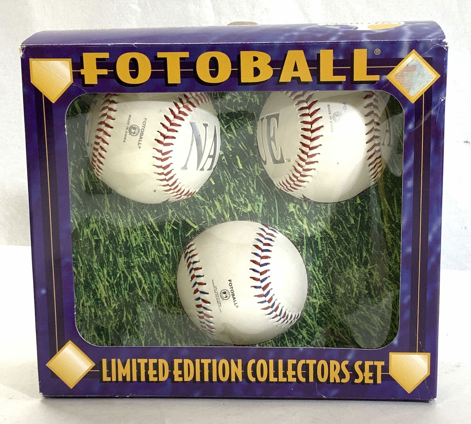 Ltd Ed Fotoball Subway Series 2000 Baseballs NIB (1 of 7)