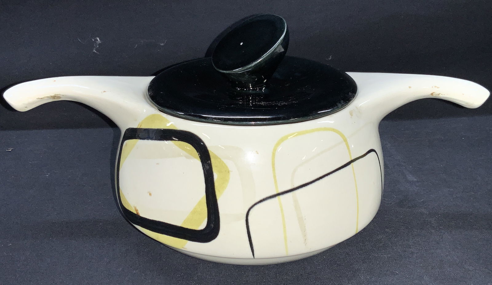 Vintage Red Wing Pottery Cooking Pot (1 of 7)