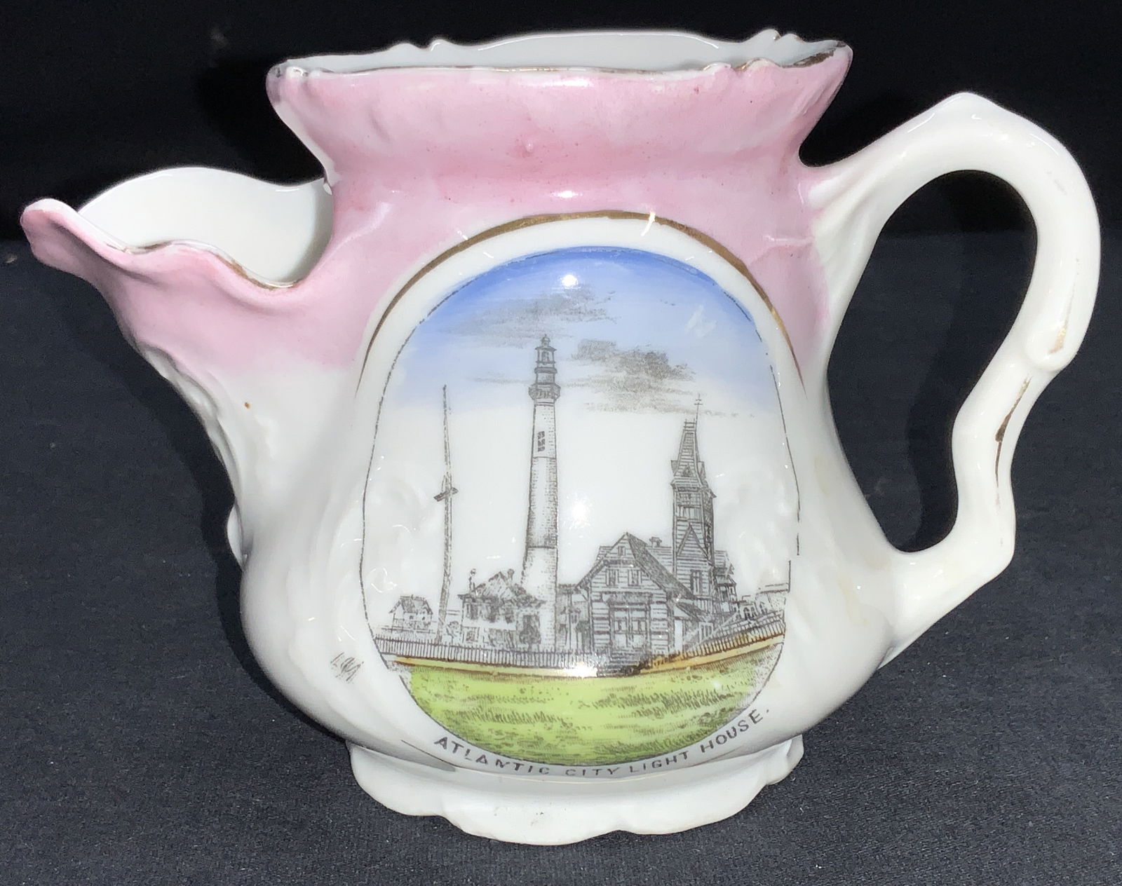 VNTG Atlantic City Souvenir Porcelain Shaving Mug (1 of 6)