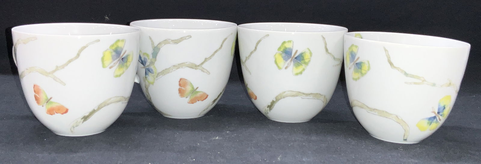 Set 4 Michael Aram Porcelain Coffee Mugs (1 of 6)