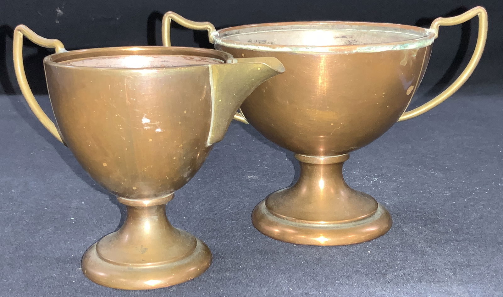 2 Stamped Copper & Brass Metal Accessories, Sweden (1 of 10)