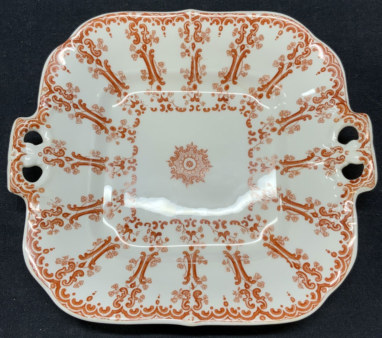 Antique MINTONS Porcelain Serving Plate, England (1 of 8)