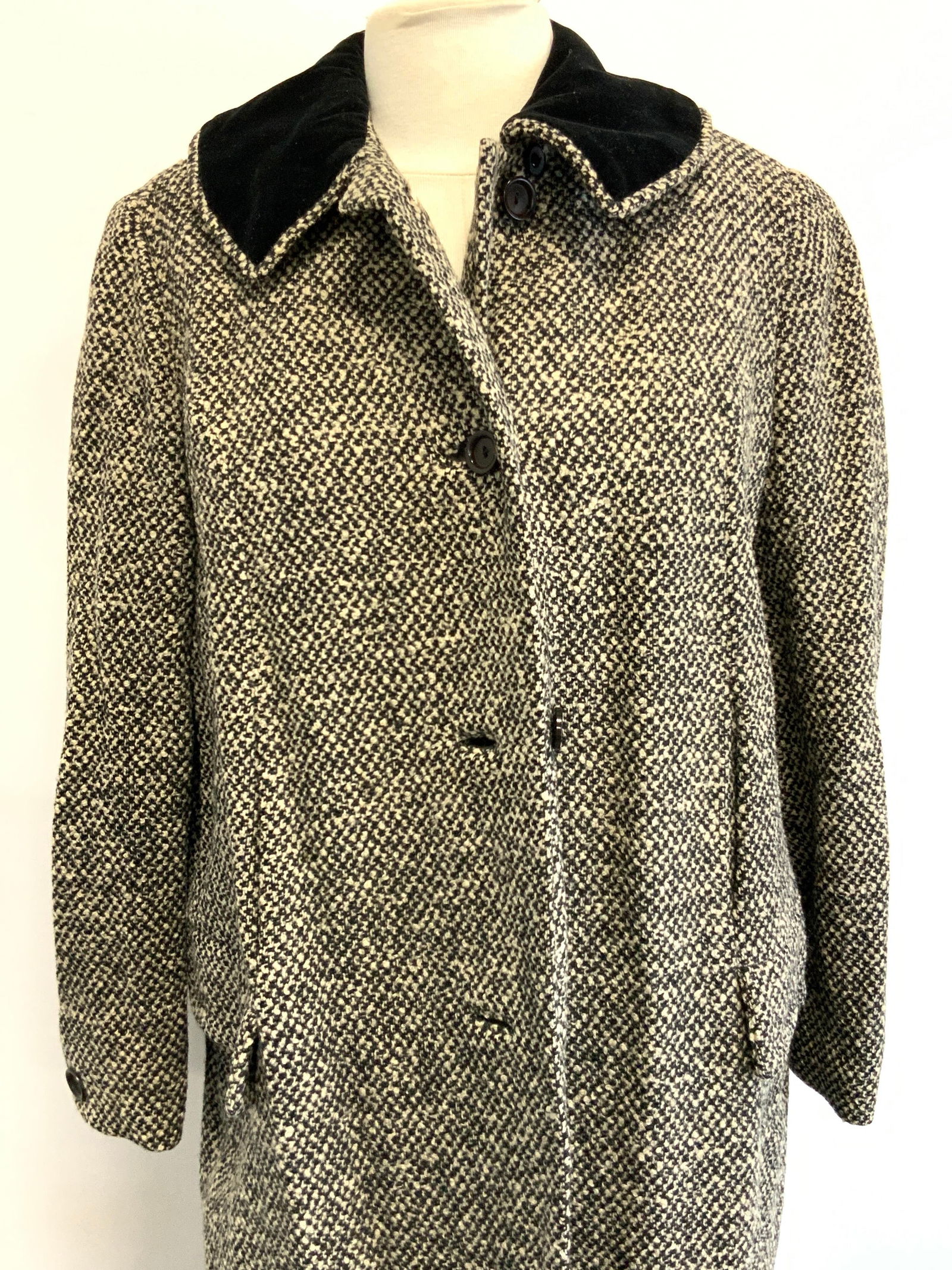 GOTHAM NY Woven Wool & Silk Lined Winter Jacket (1 of 13)