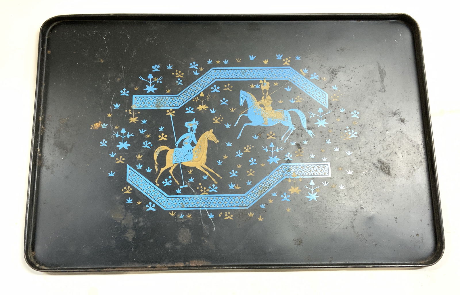 Vintage Persian Toleware Tray (1 of 6)