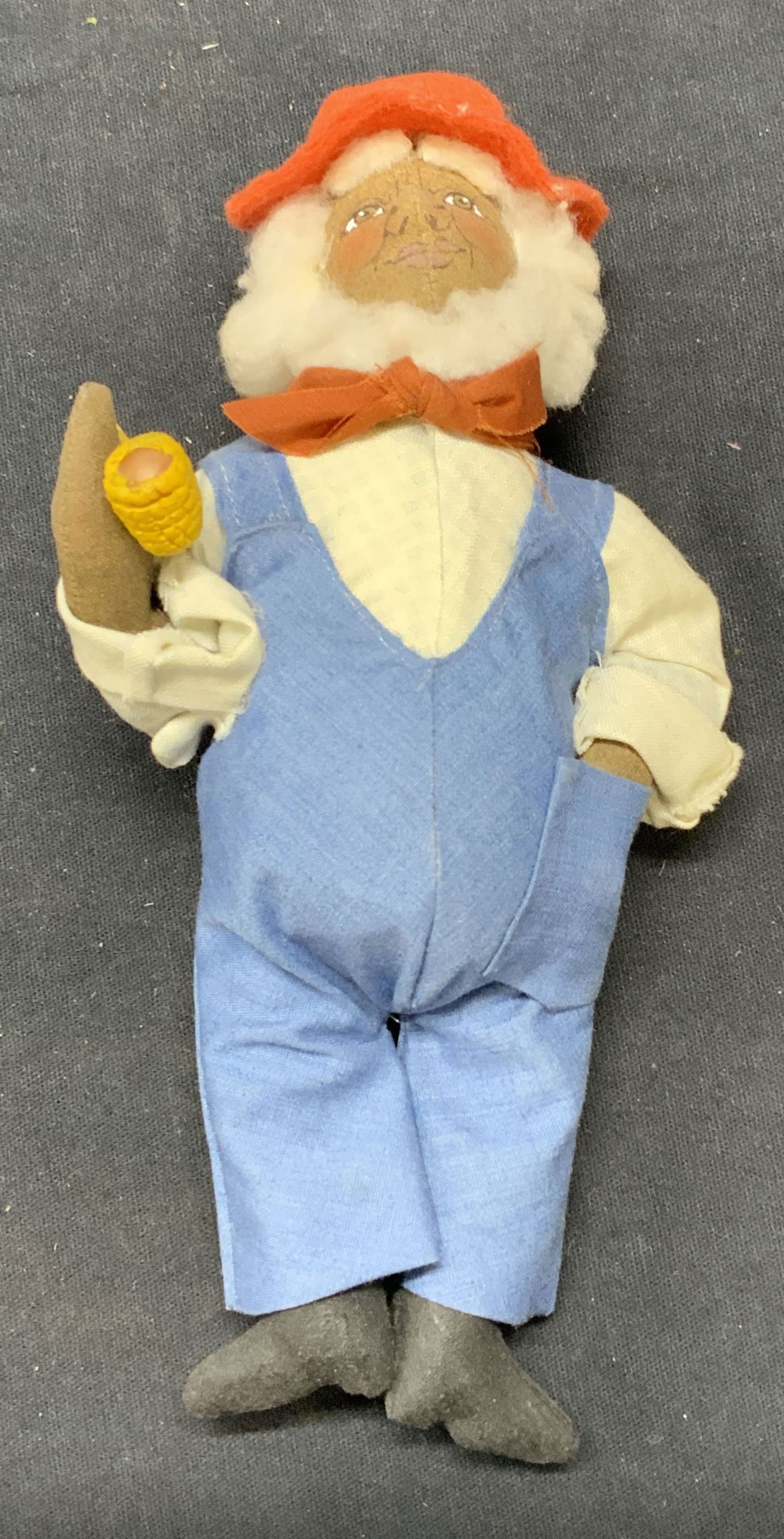 Signed Boattis Handmade Fabric Doll (1 of 6)