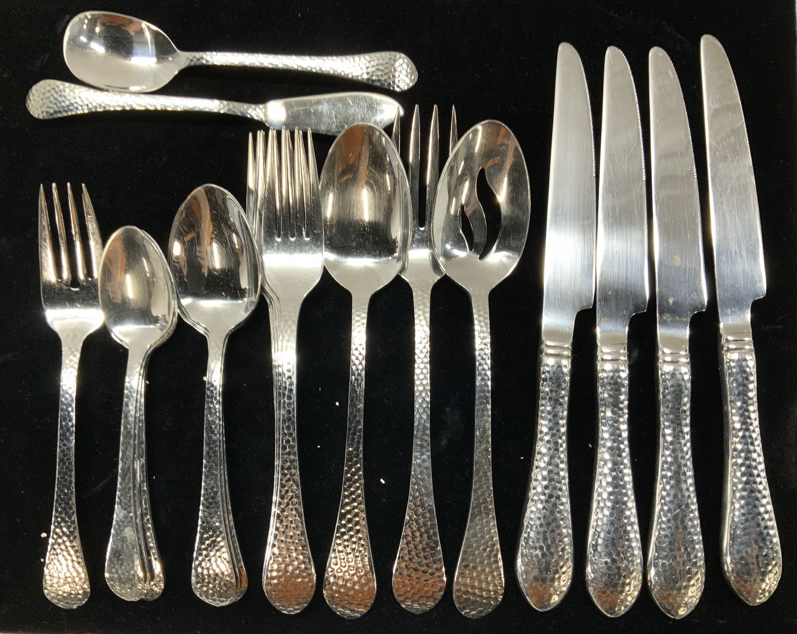 Wallace Hammered Stainless Flatware 21 (1 of 6)