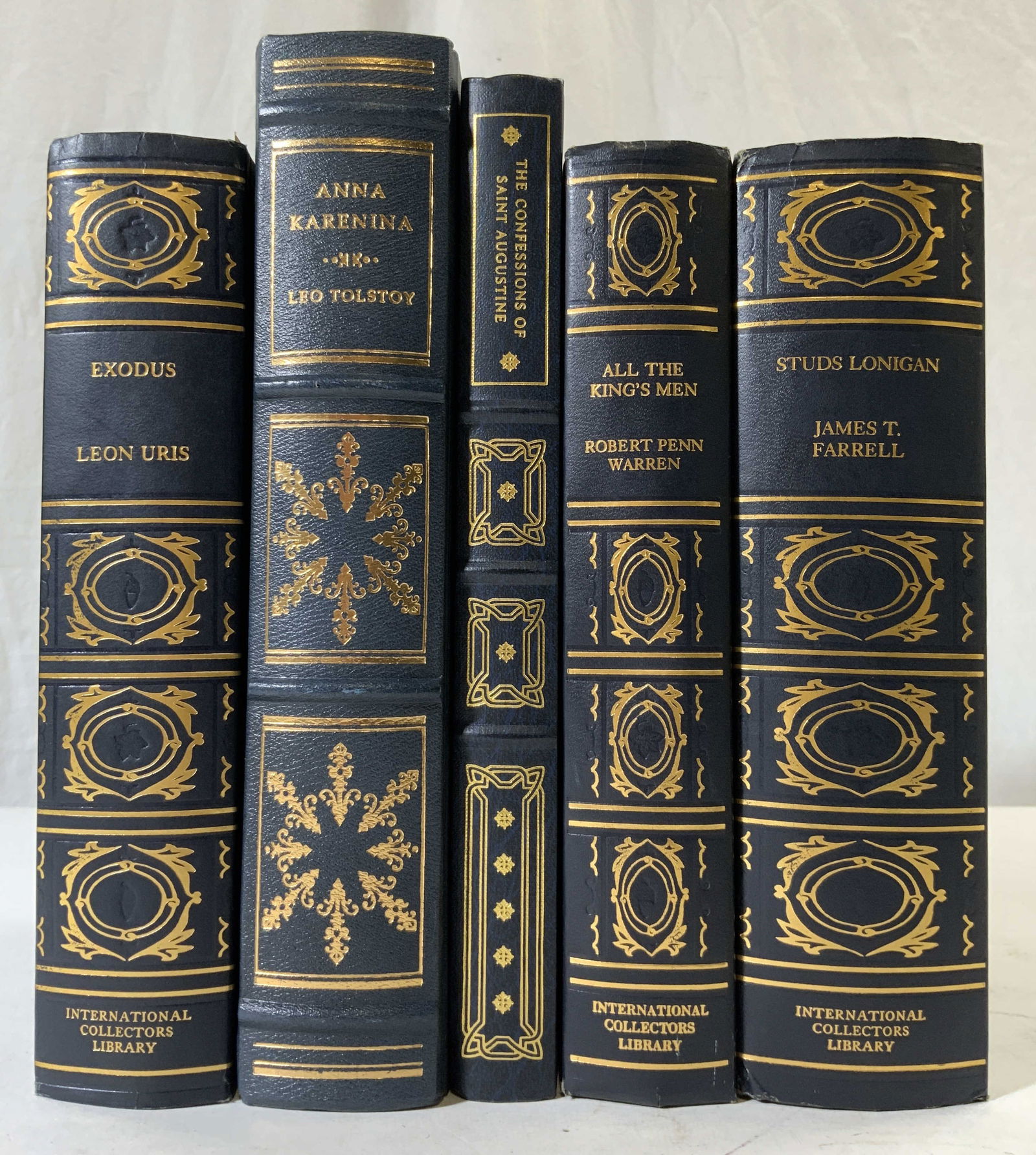 Lot 5 Vintage Books James T Farrell, Leon Uris (1 of 7)