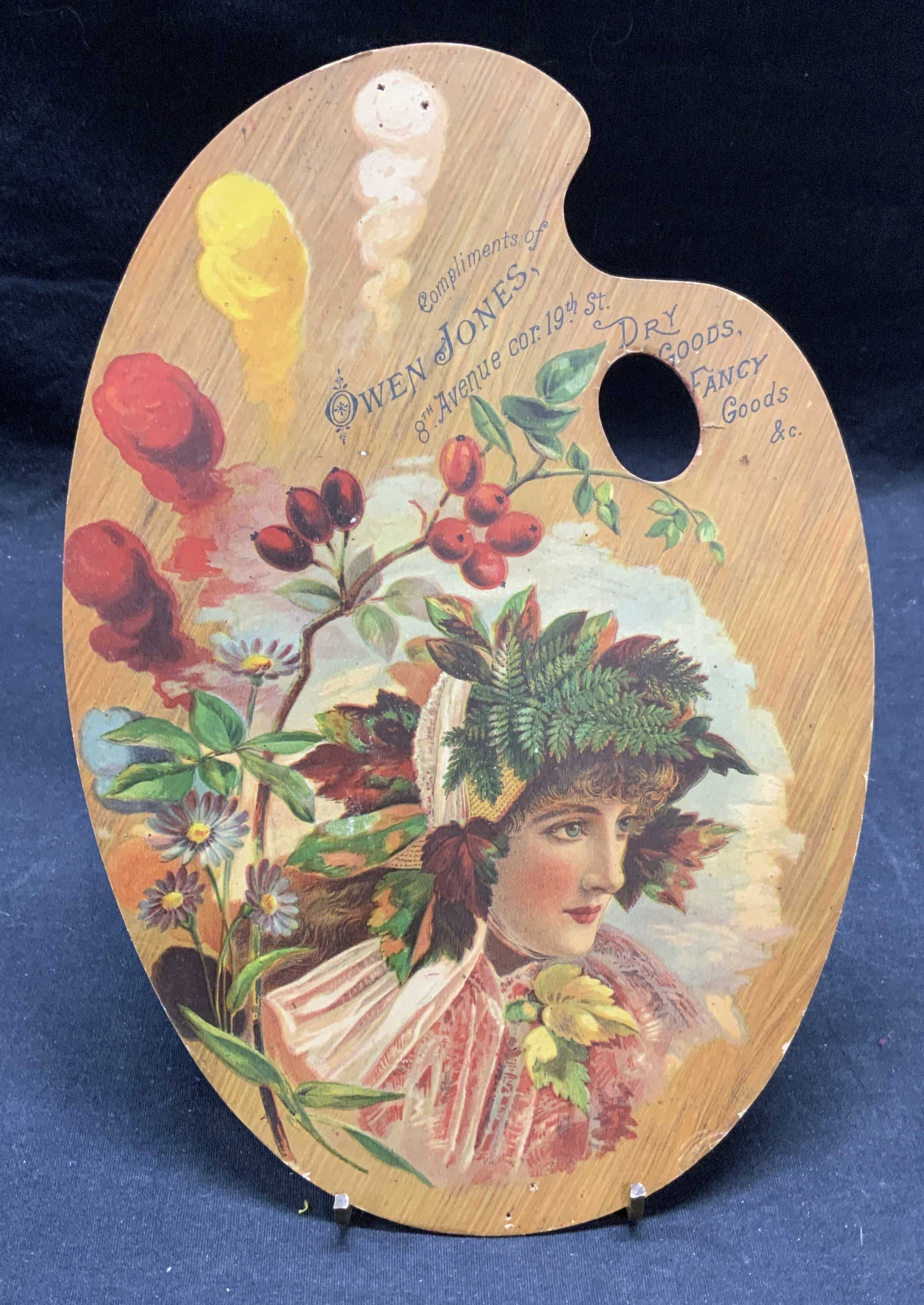 Antique Owen Jones Dry Goods Advertisement (1 of 6)