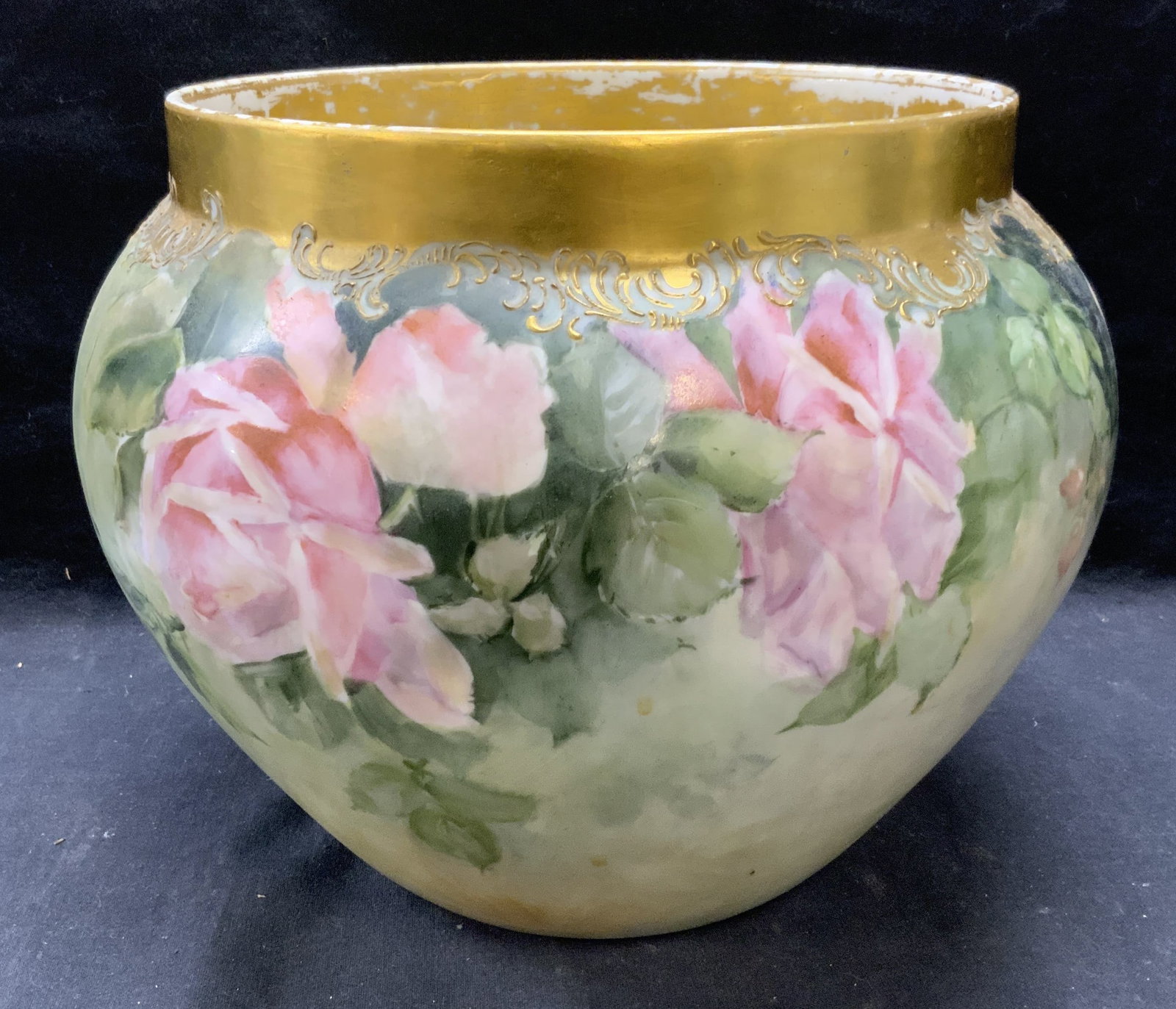 Antique T&V Limoges Ida Lee Porcelain Planter (1 of 7)