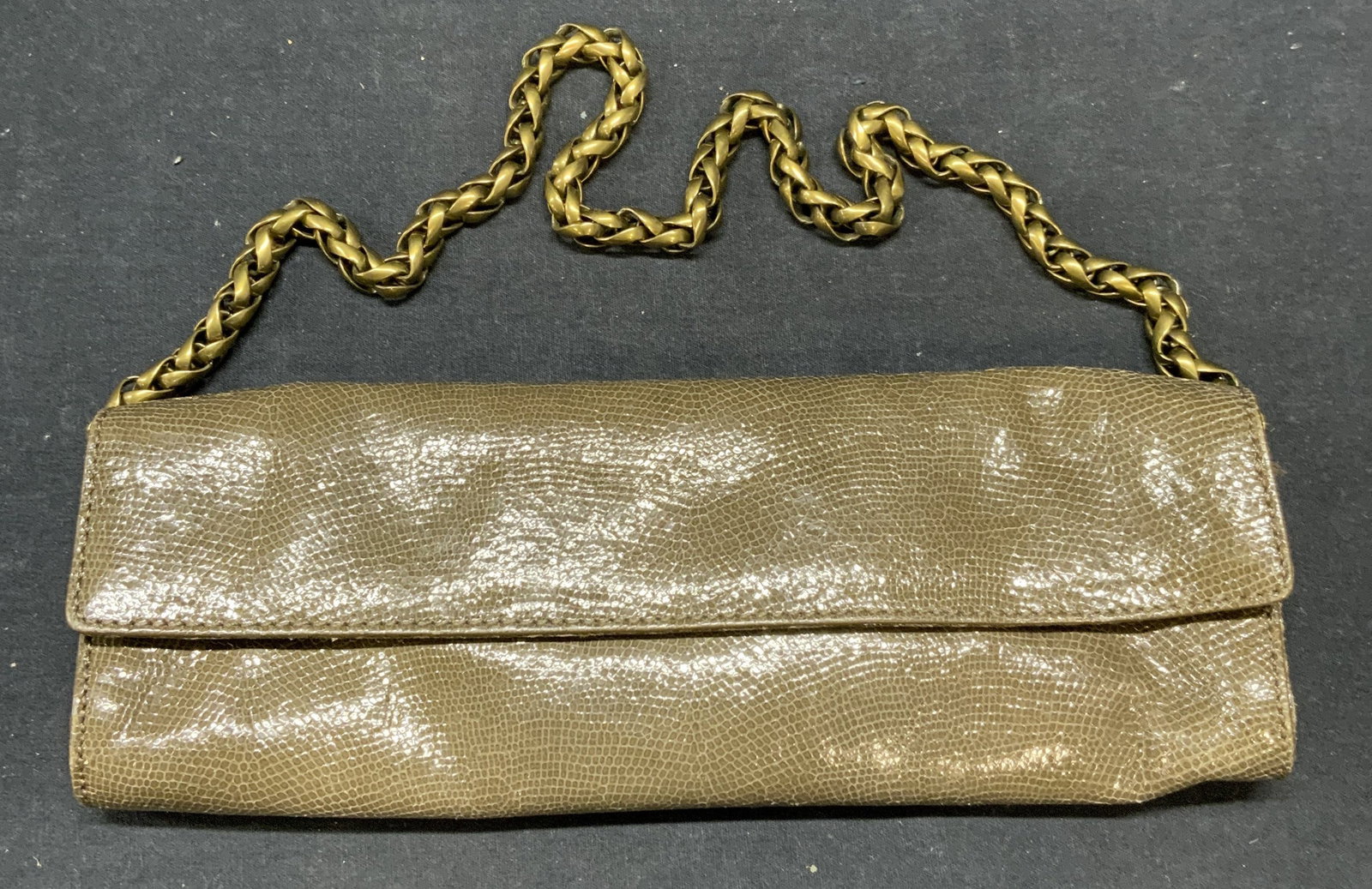 ELIE TAHARI Brown Leather Handbag (1 of 6)