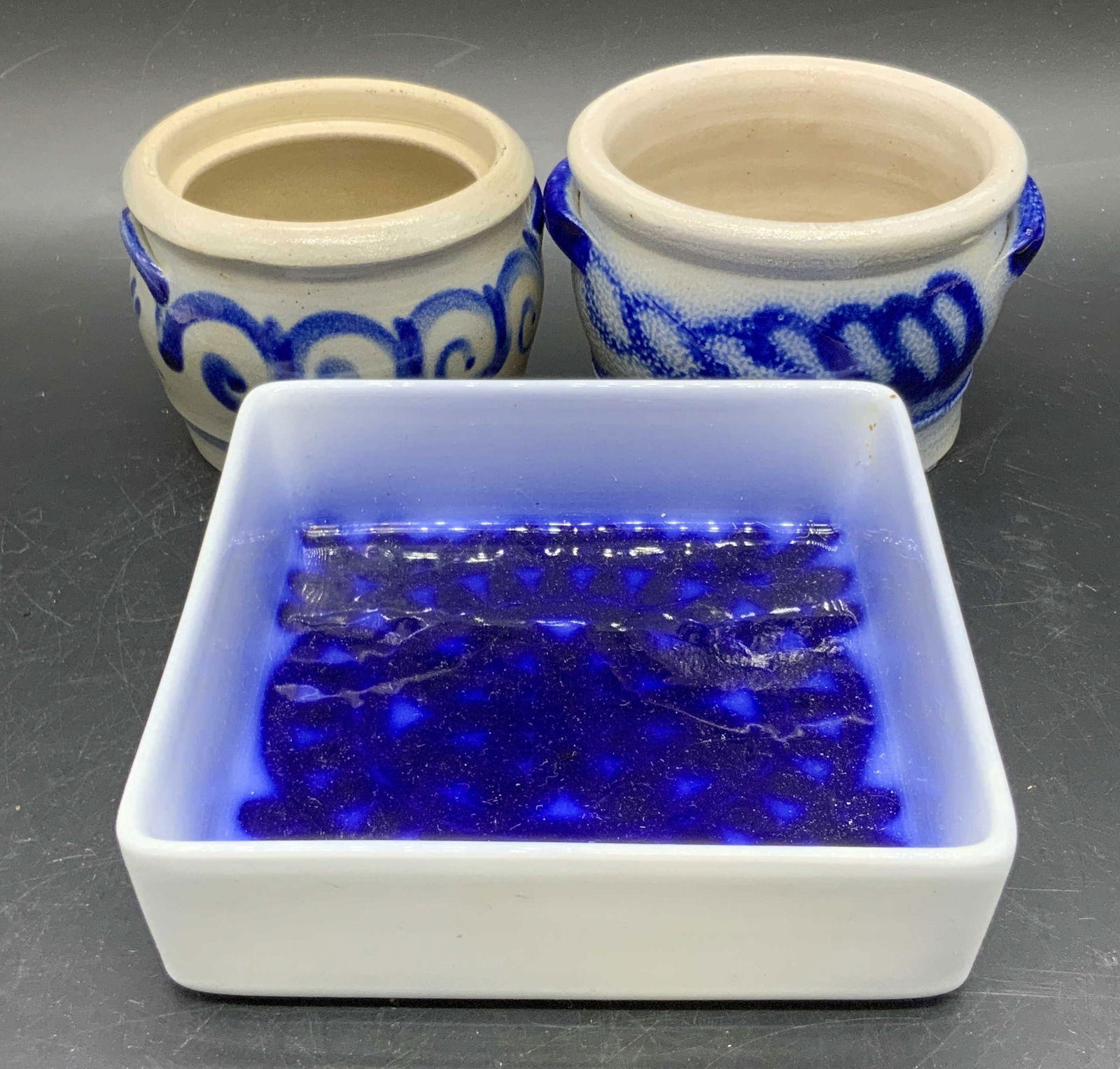 3 Vntg Ceramic & Pottery Vessels, Blahusar &more (1 of 14)