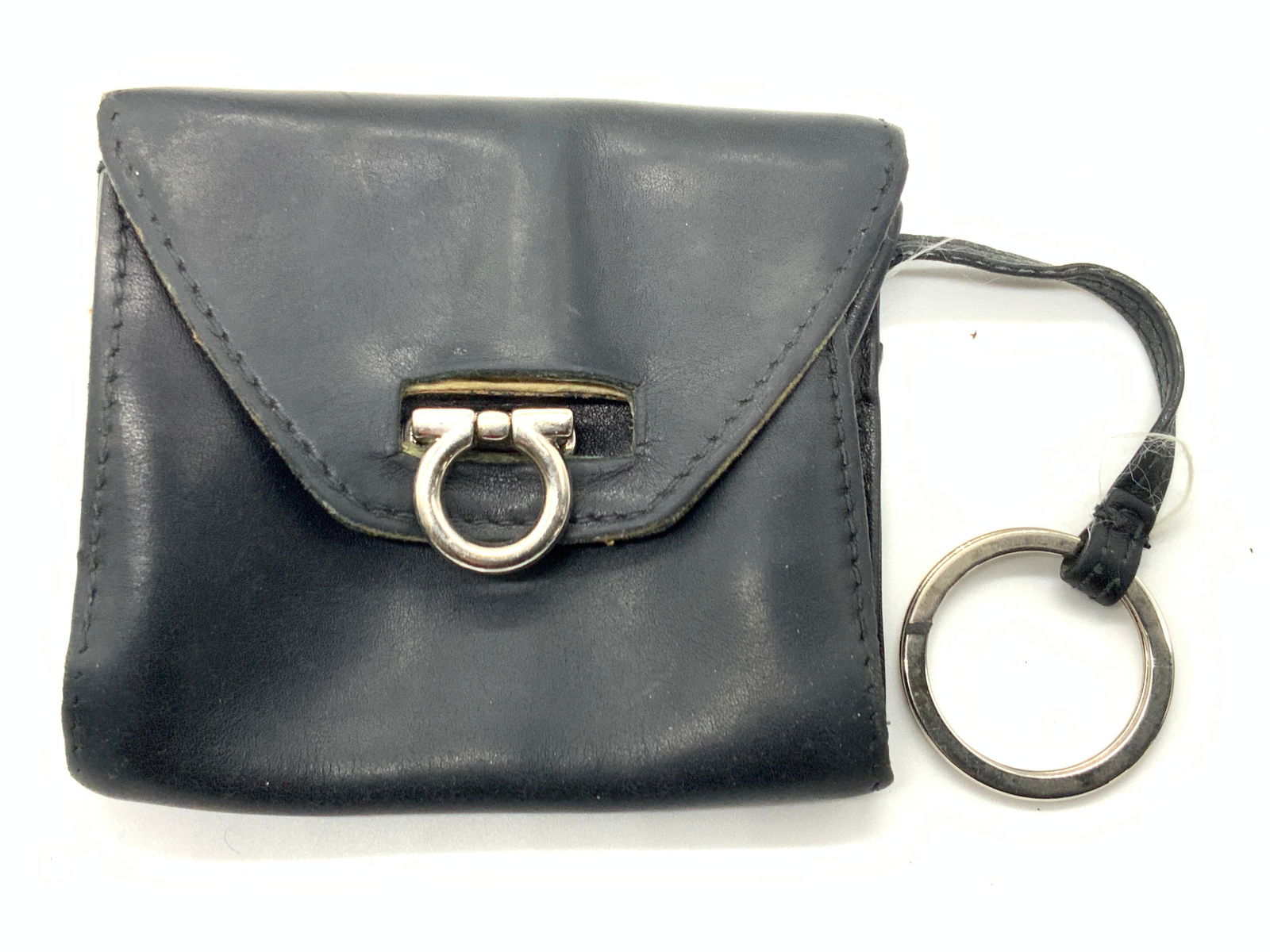Salvatore Ferragamo Leather Coin Pouch, Italy (1 of 8)
