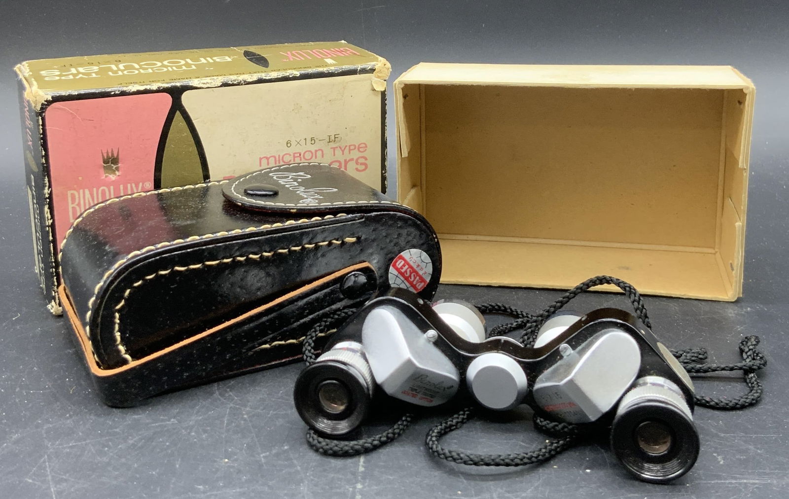 BINOLUX Micron Type Binoculars W/ Original Box (1 of 15)