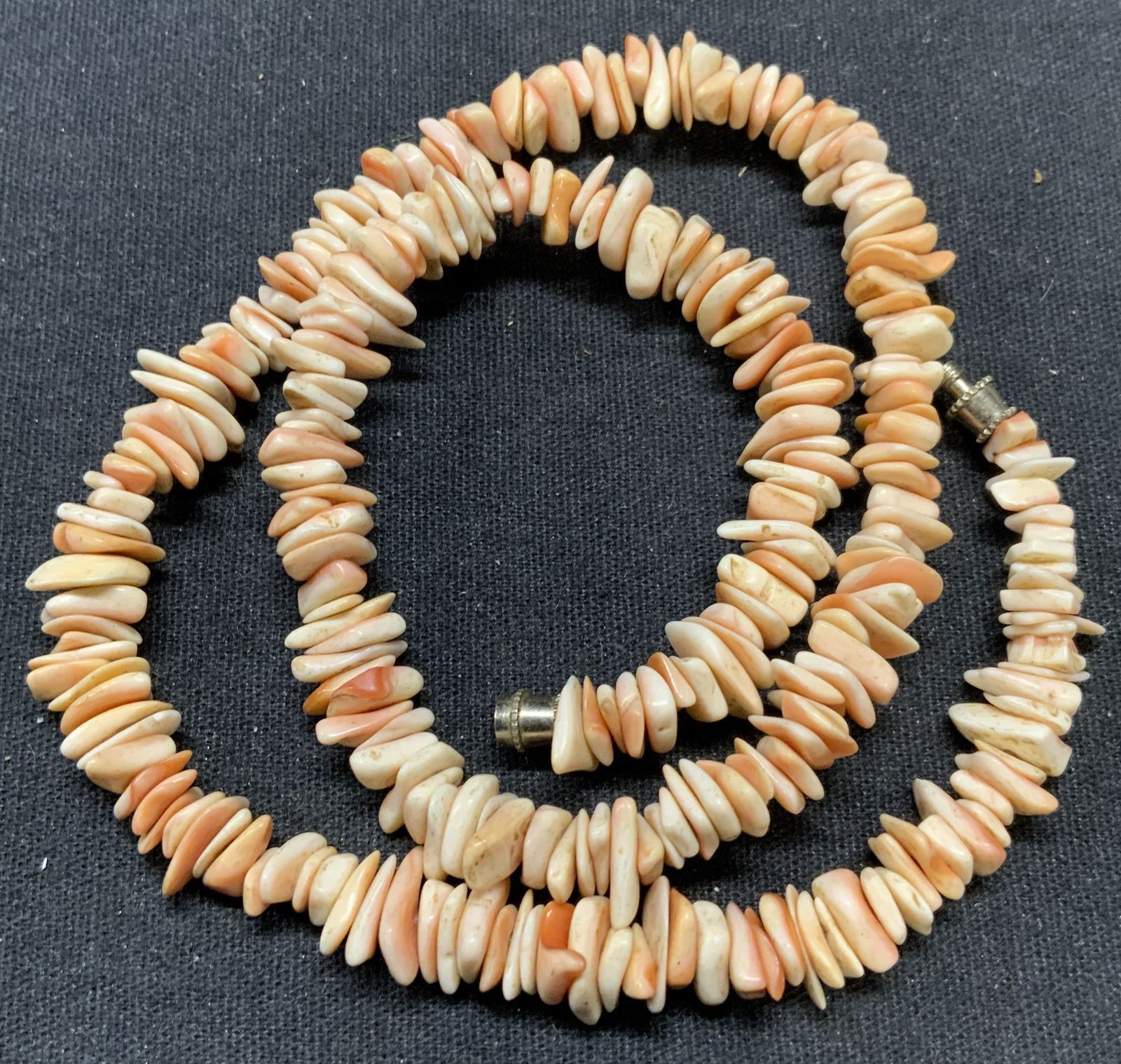 Pink Stone Chip Bead Necklace, Jewelry (1 of 6)