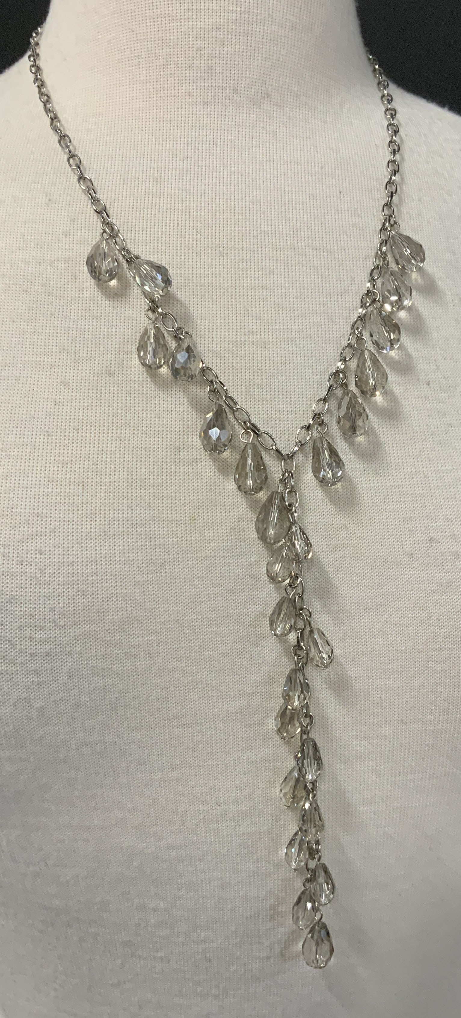 Aurora Borealis Long Bead Necklace (1 of 6)