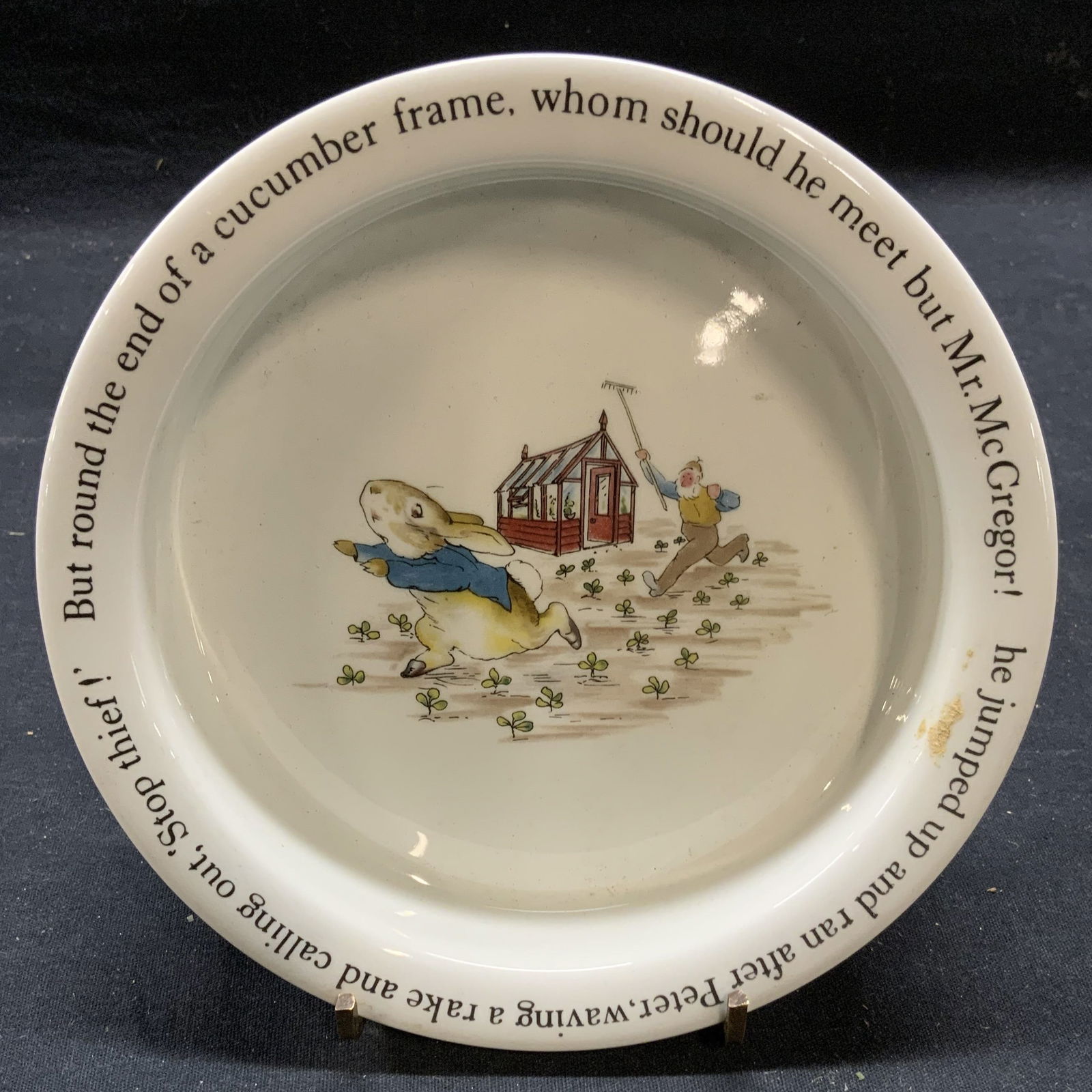 Wedgwood Porcelain Peter Rabbit Bowl (1 of 6)