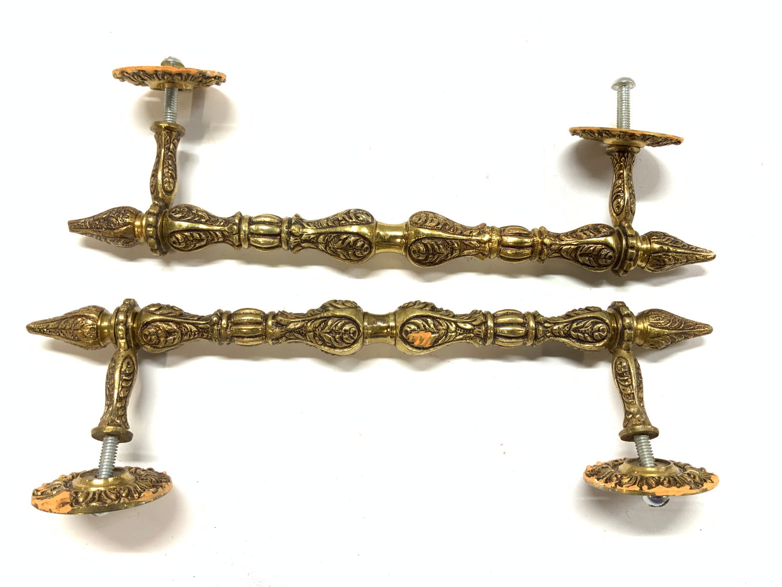 Pair Solid Brass Drawer/Cabinet  Handles (1 of 7)