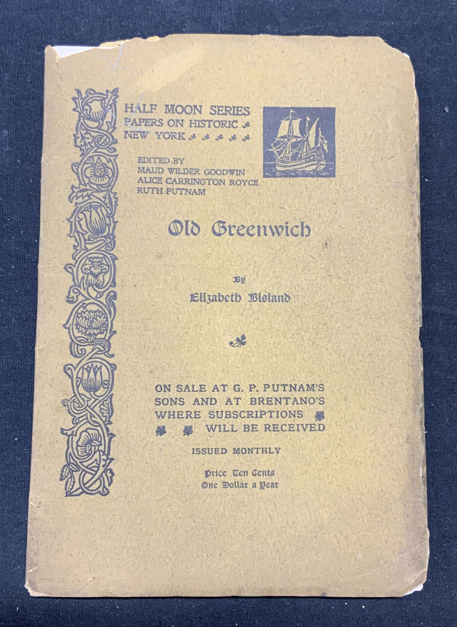 Antique Old Greenwich Half Moon Series 1897 (1 of 6)