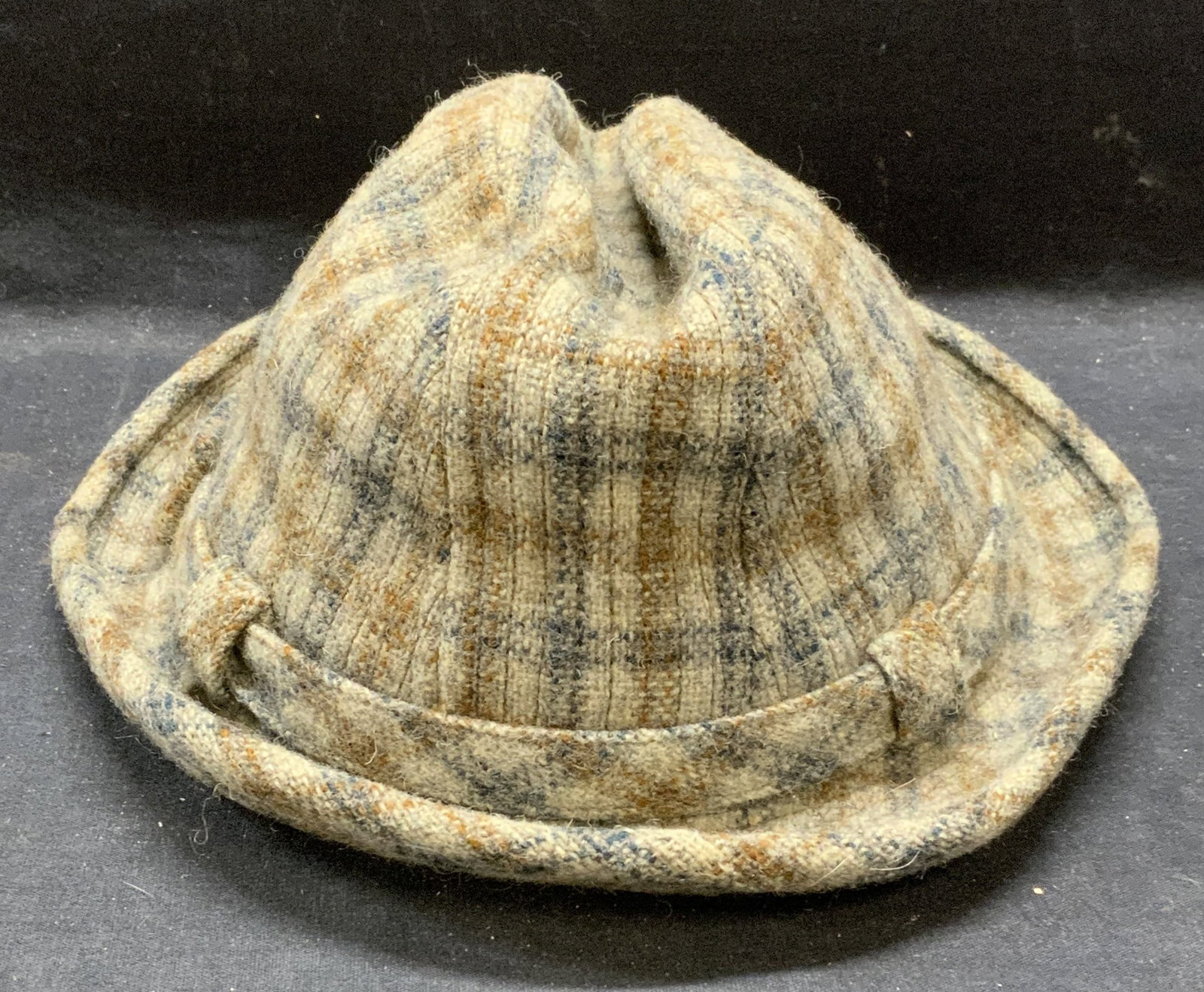 Vintage Stetson Plaid Wool Hat (1 of 7)